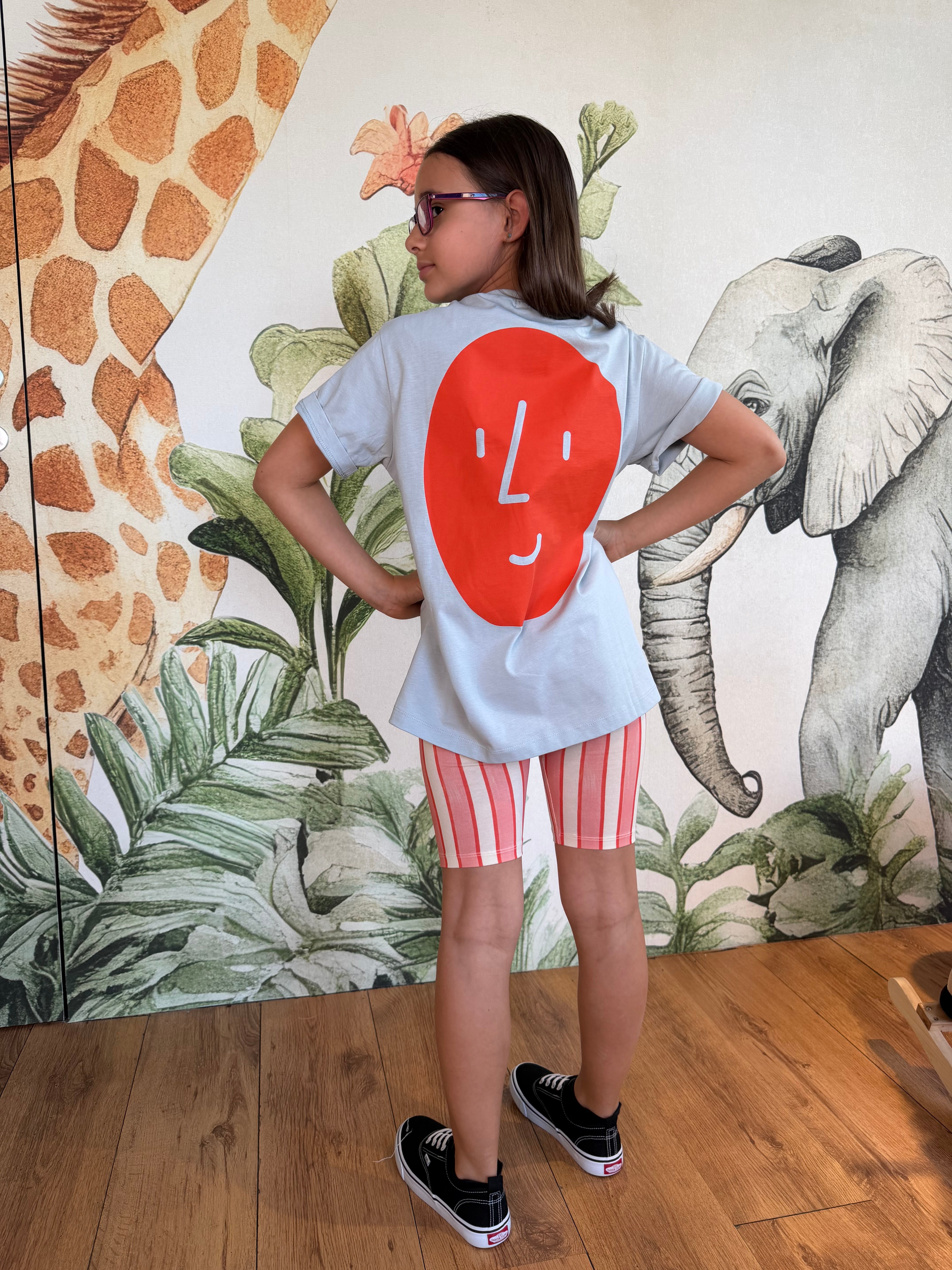 T-SHIRT AZZURRA PATATA