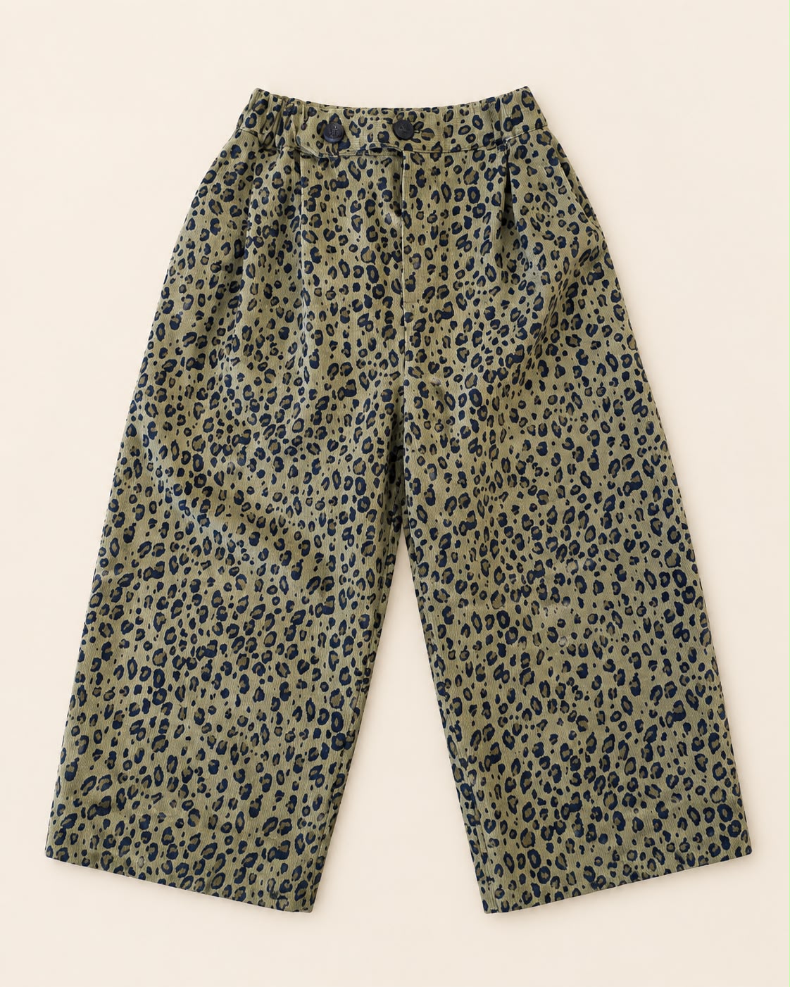 PANTALONE LEOPARDATO DOPPIO BOTTONE 19915 NEW