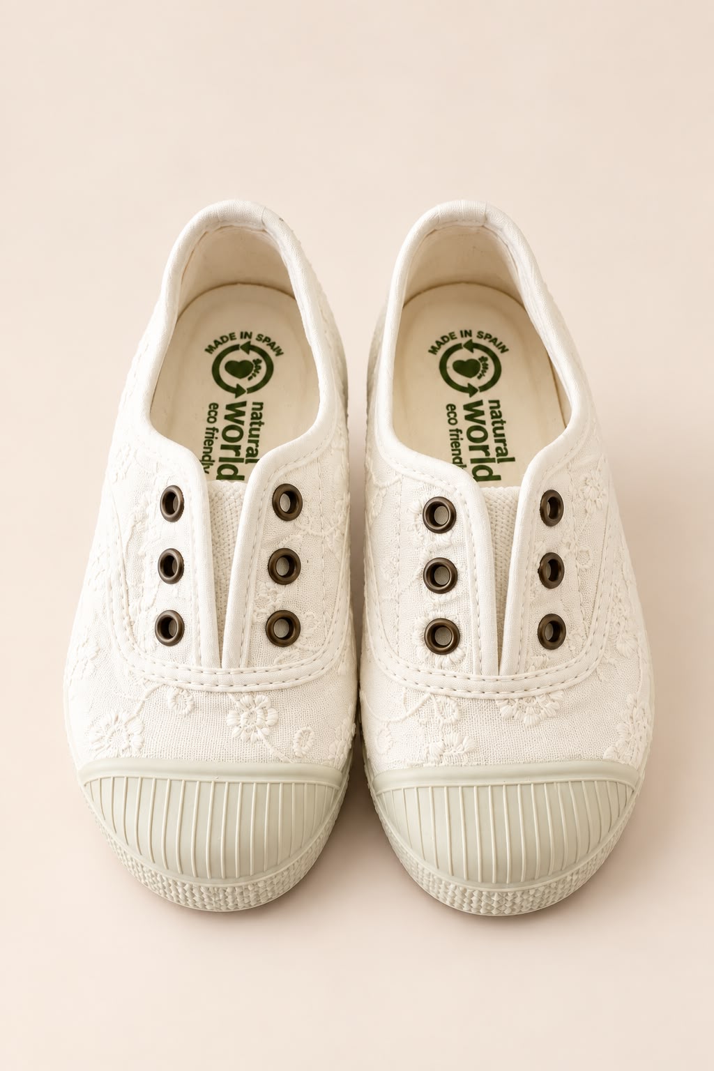 SCARPE NATURAL WORLD BIANCO 474 NEW