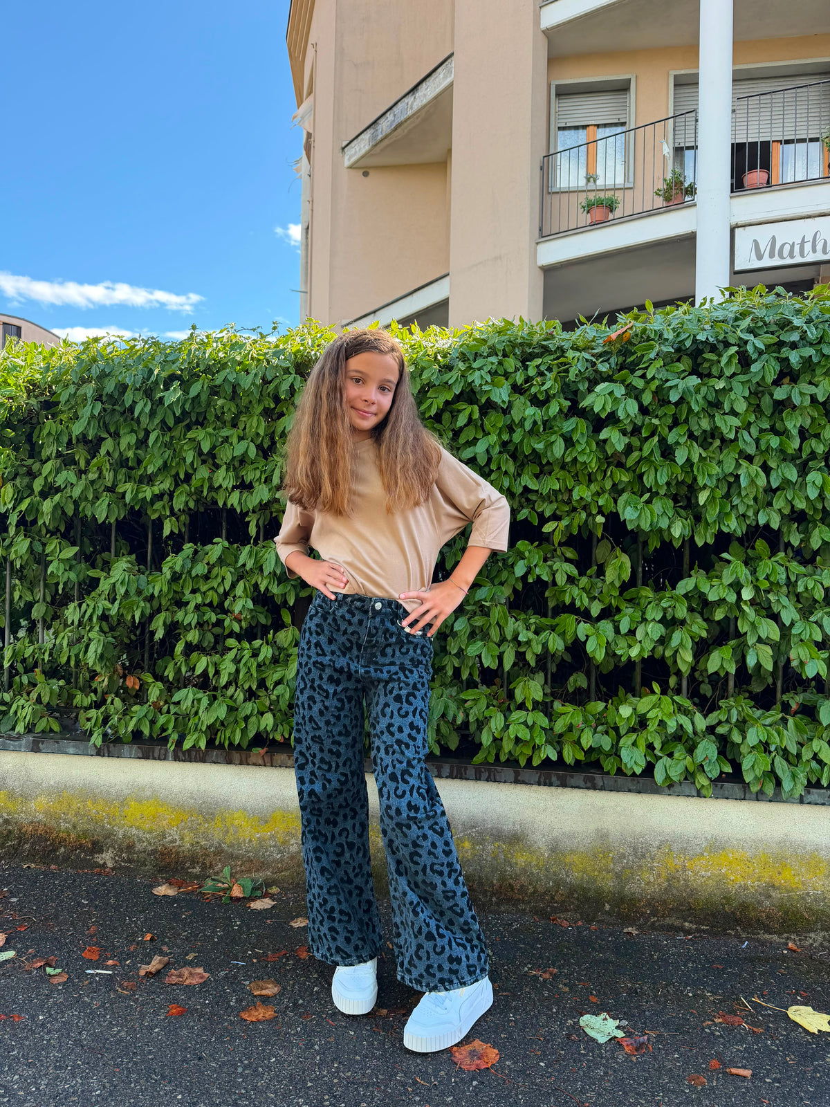 JEANS LEOPARDATO 7284 NEW