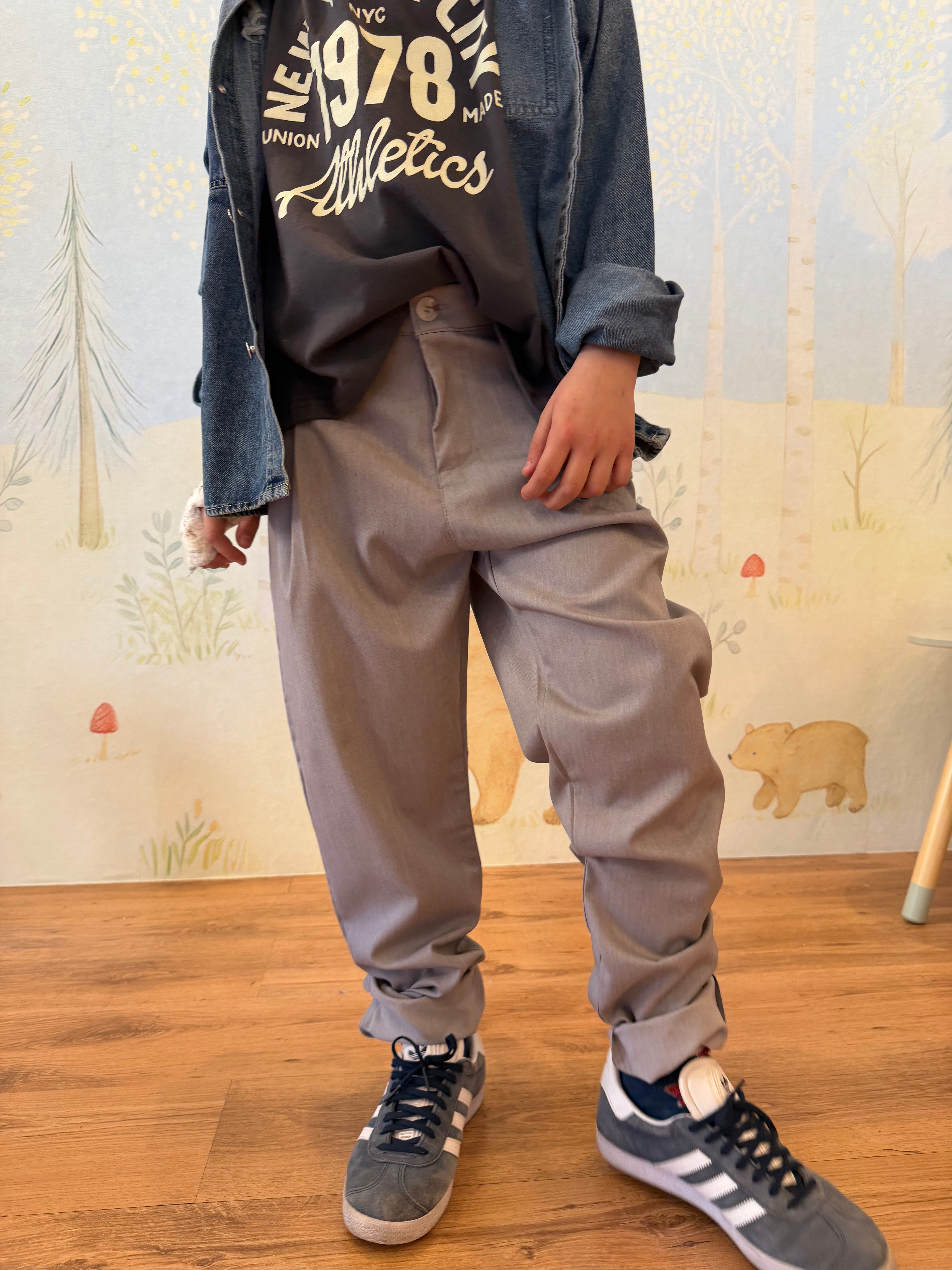 PANTALONE DUE COLORI BM44