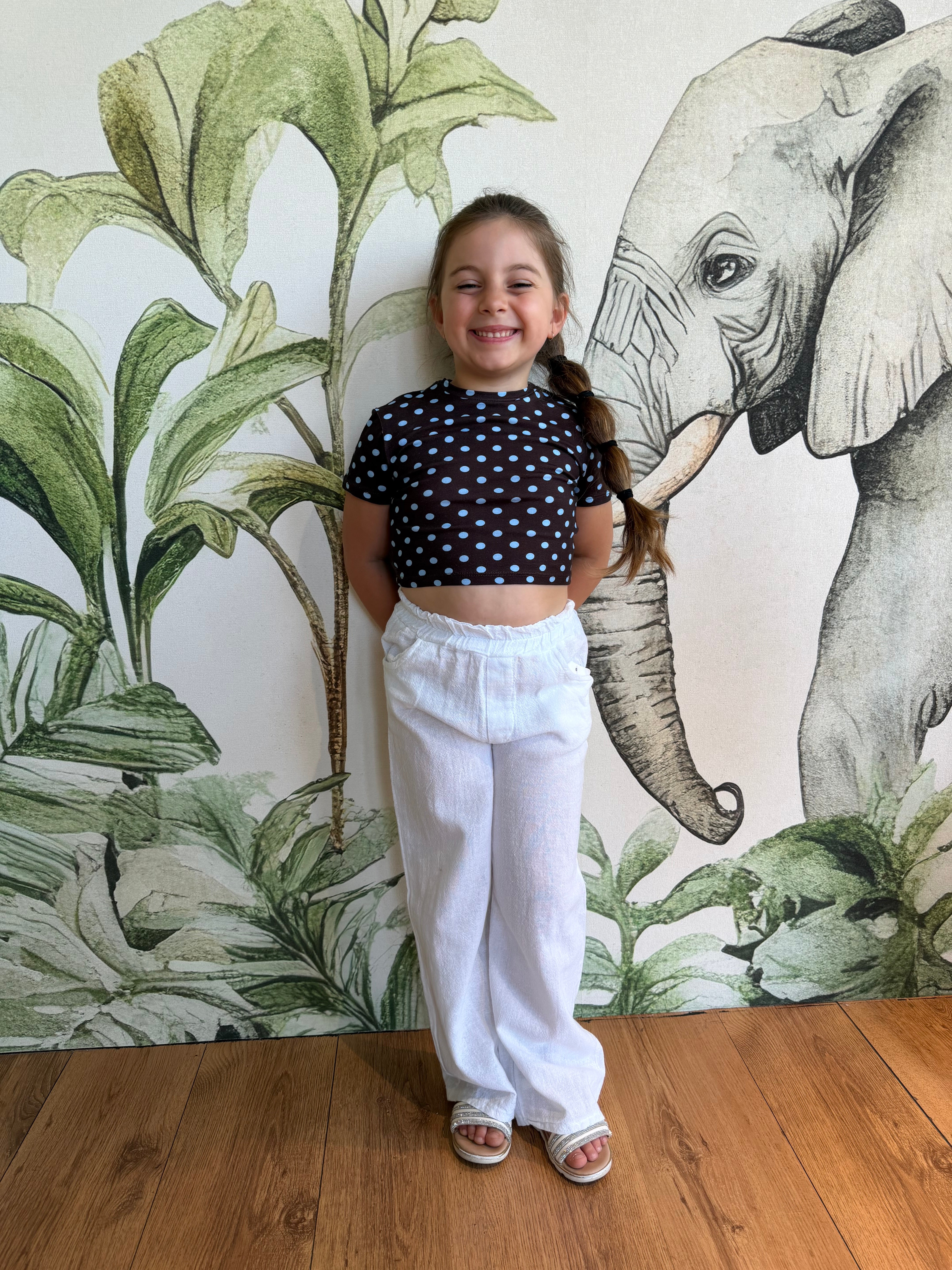 PANTALONE LINO BIANCO