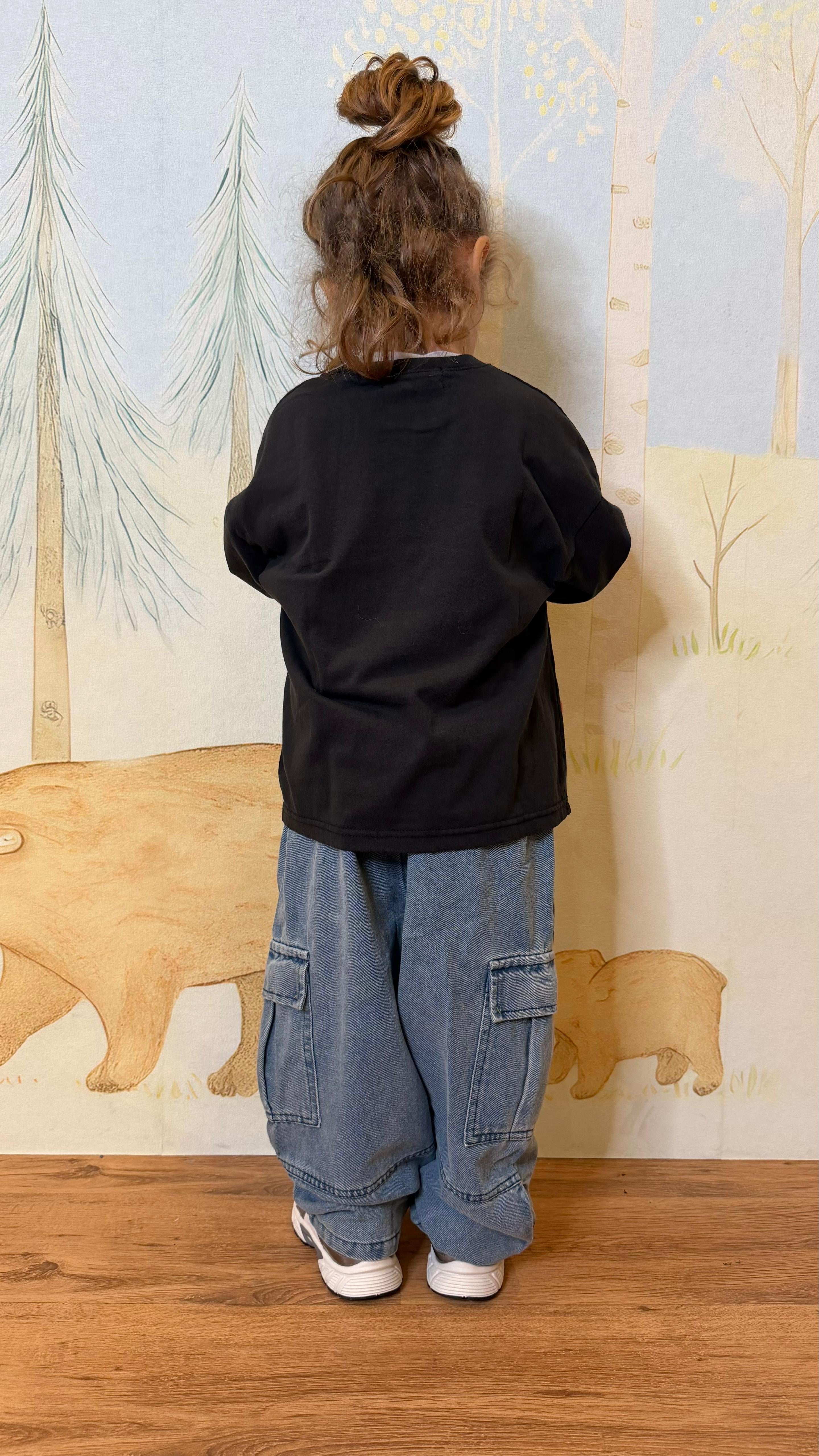 JEANS CARGO 2-7 ANNI
