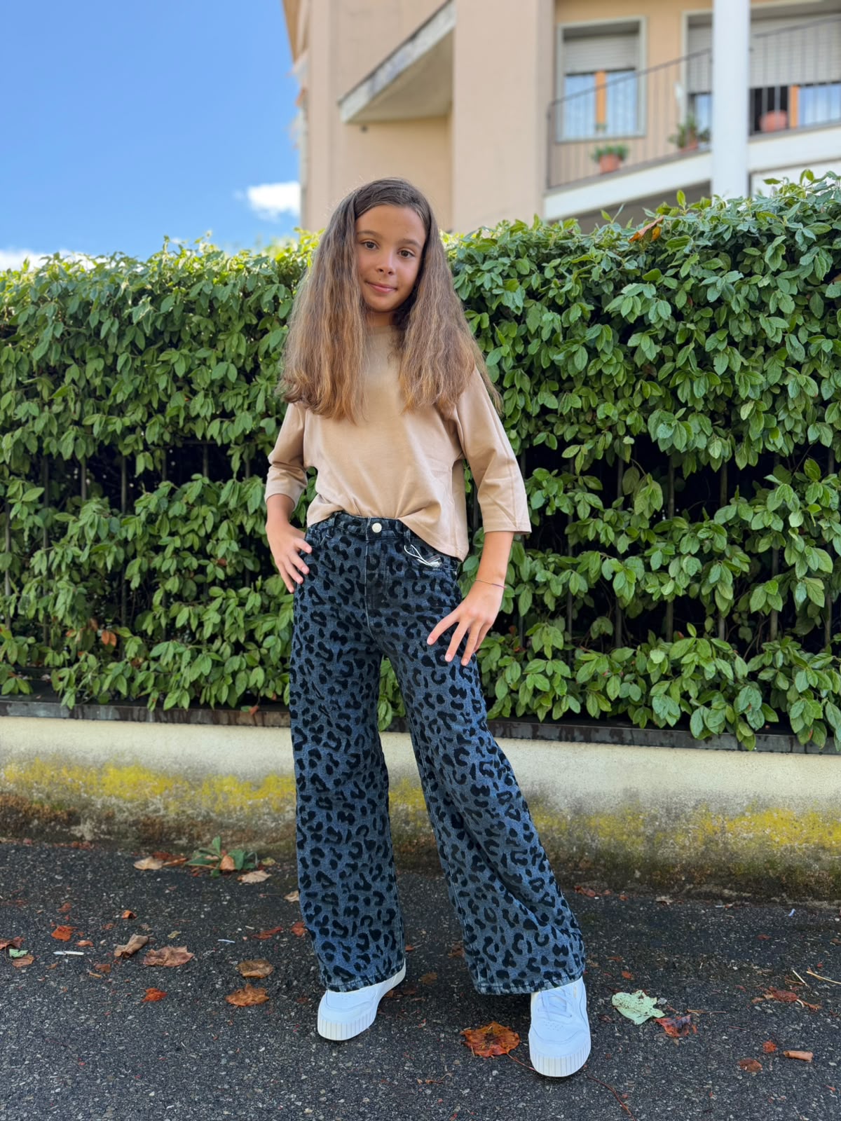 JEANS LEOPARDATO 7284 NEW