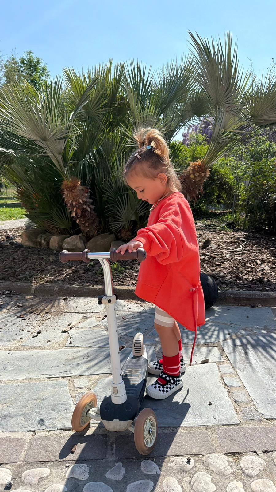 FELPA ROSSA DUE LUNGHEZZE