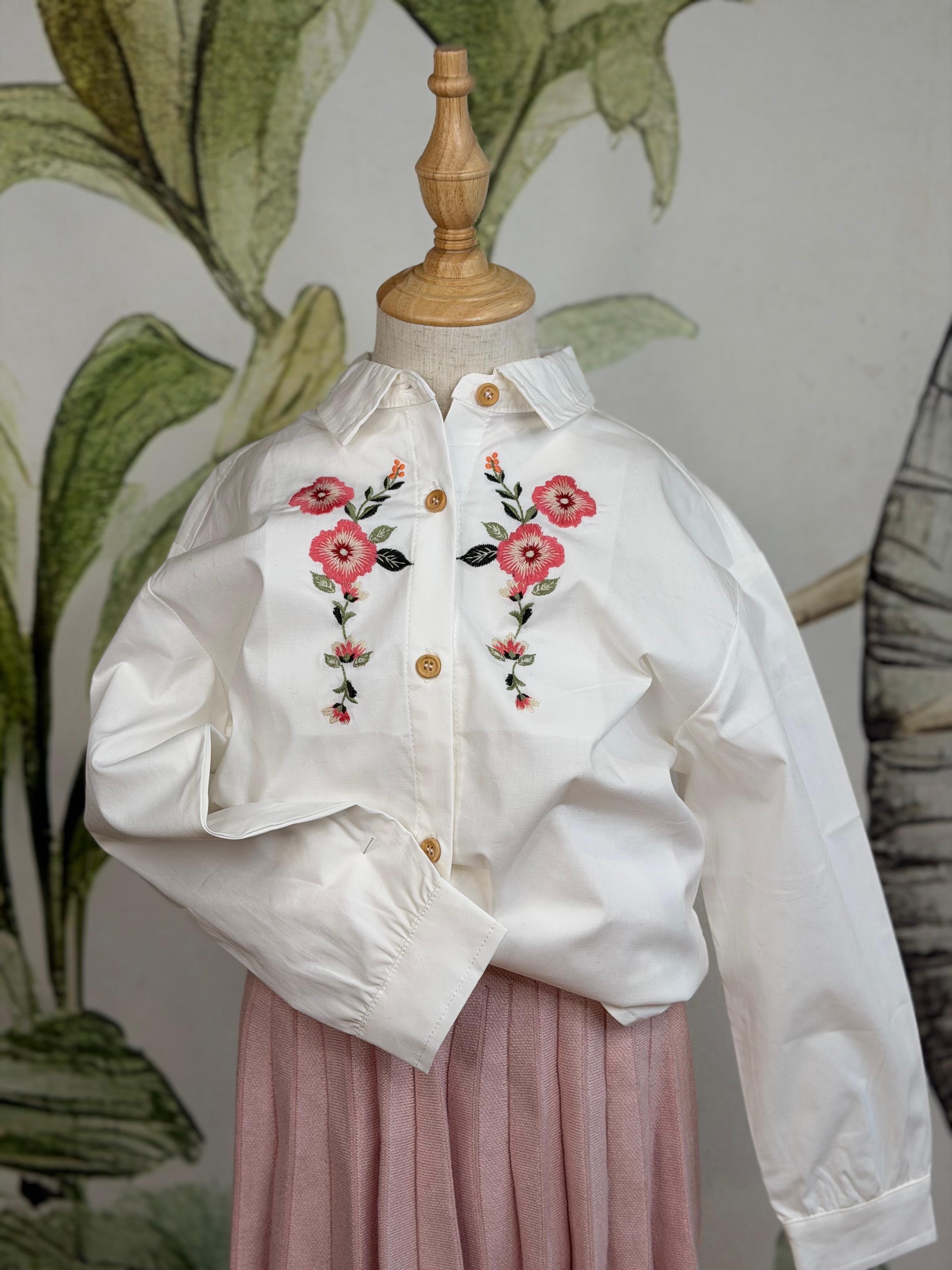 CAMICIA FIORELLINI ND3637