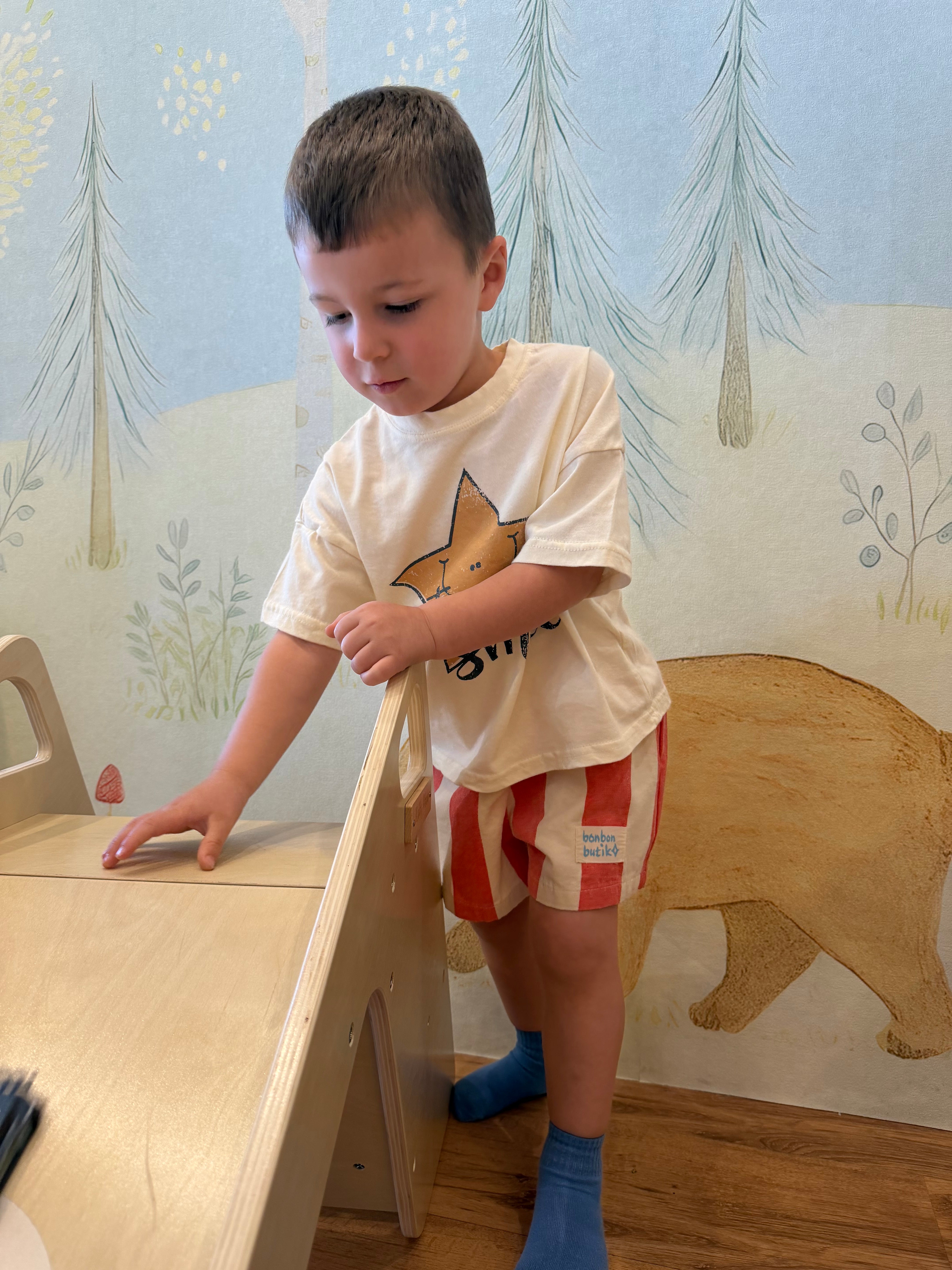 PANTALONCINO A RIGHE SSHORT