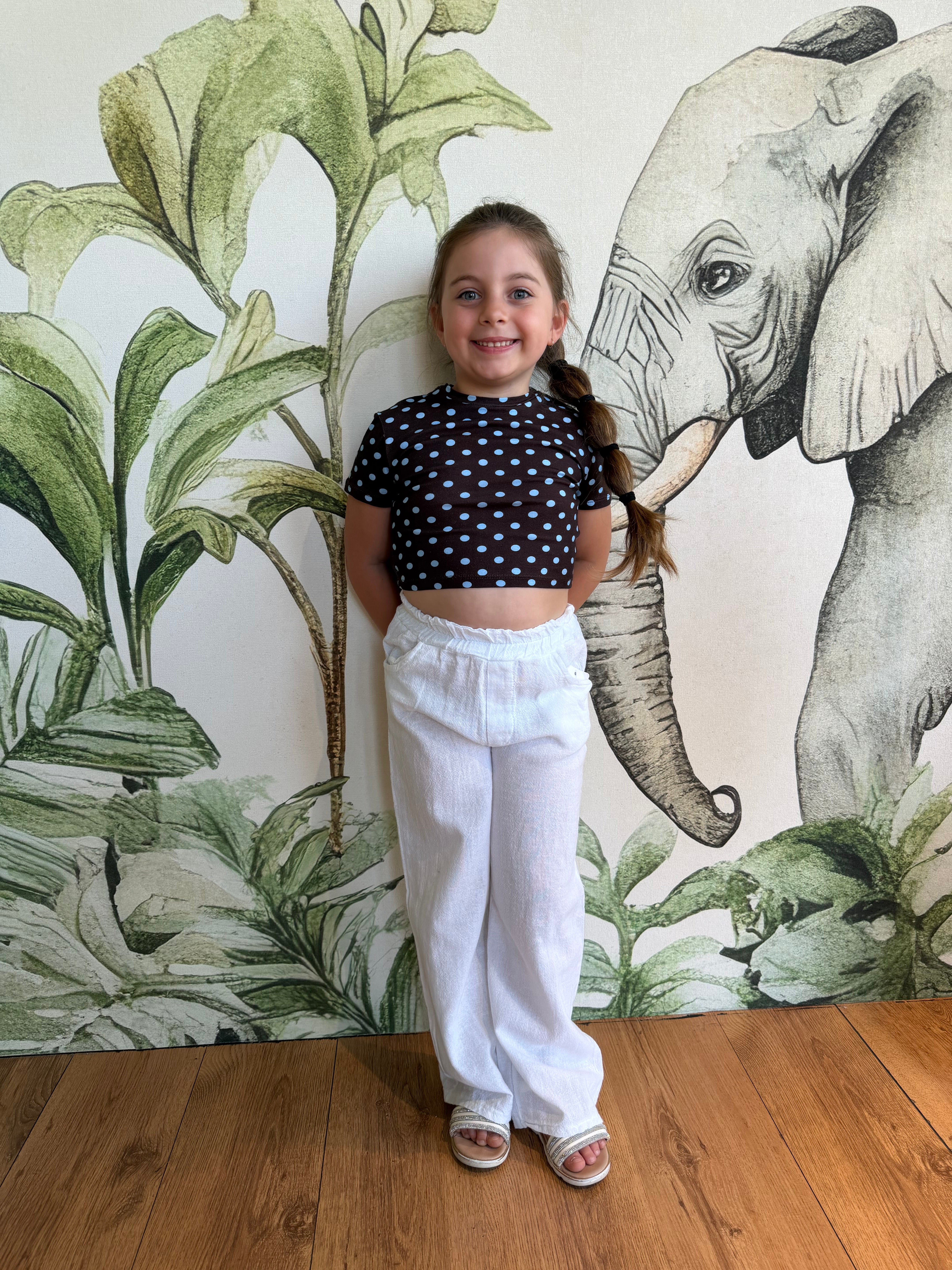 PANTALONE LINO BIANCO
