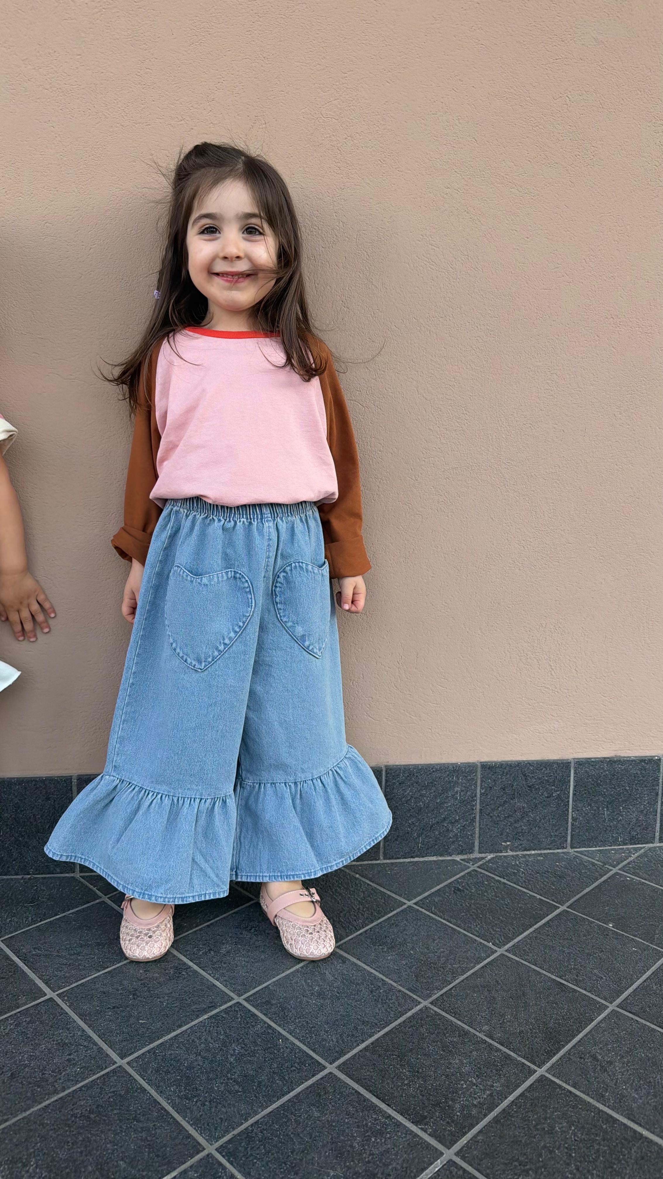 JEANS BIMBA FRU FRU