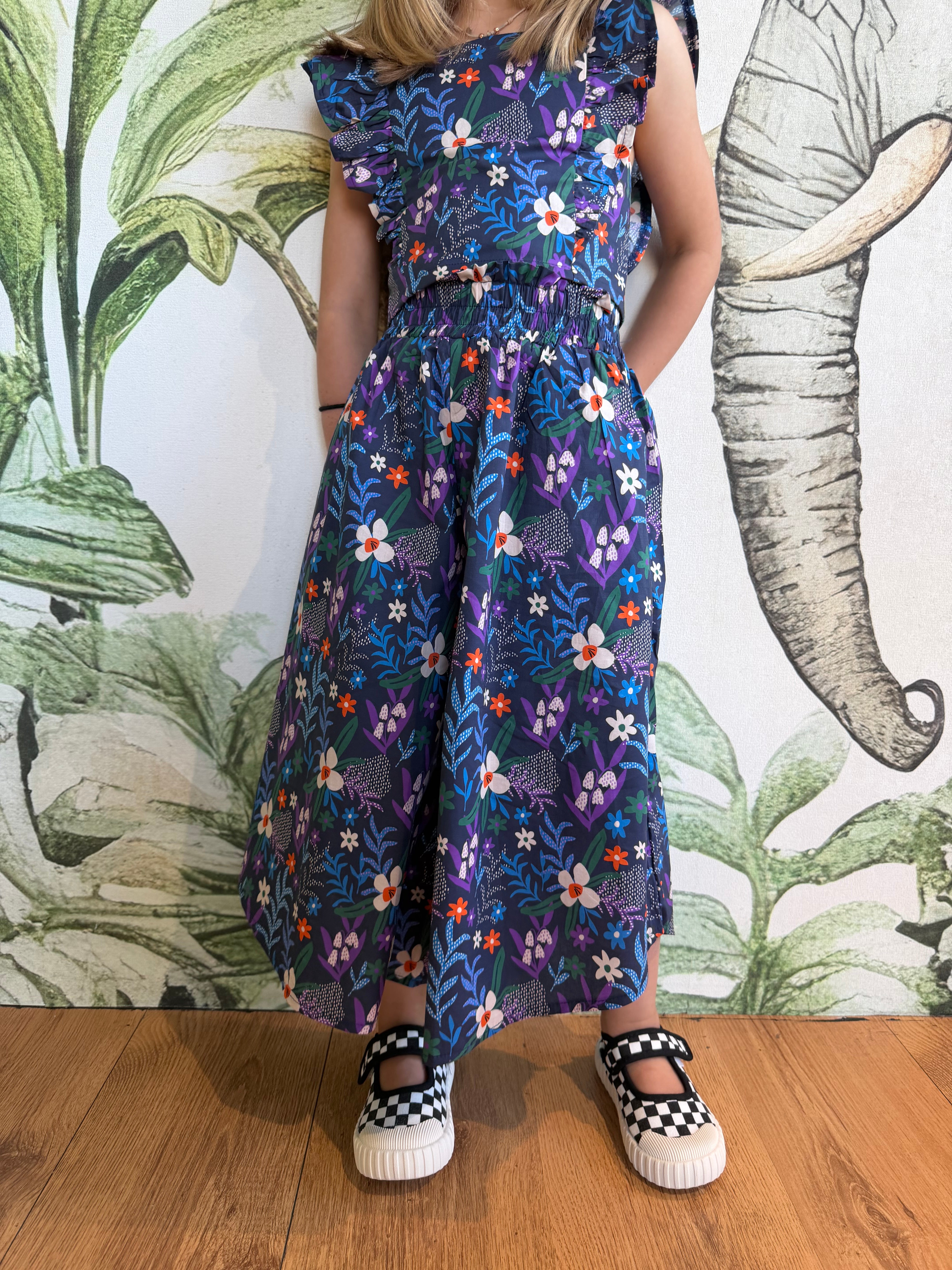 PANTALONE BLU FANTASIA