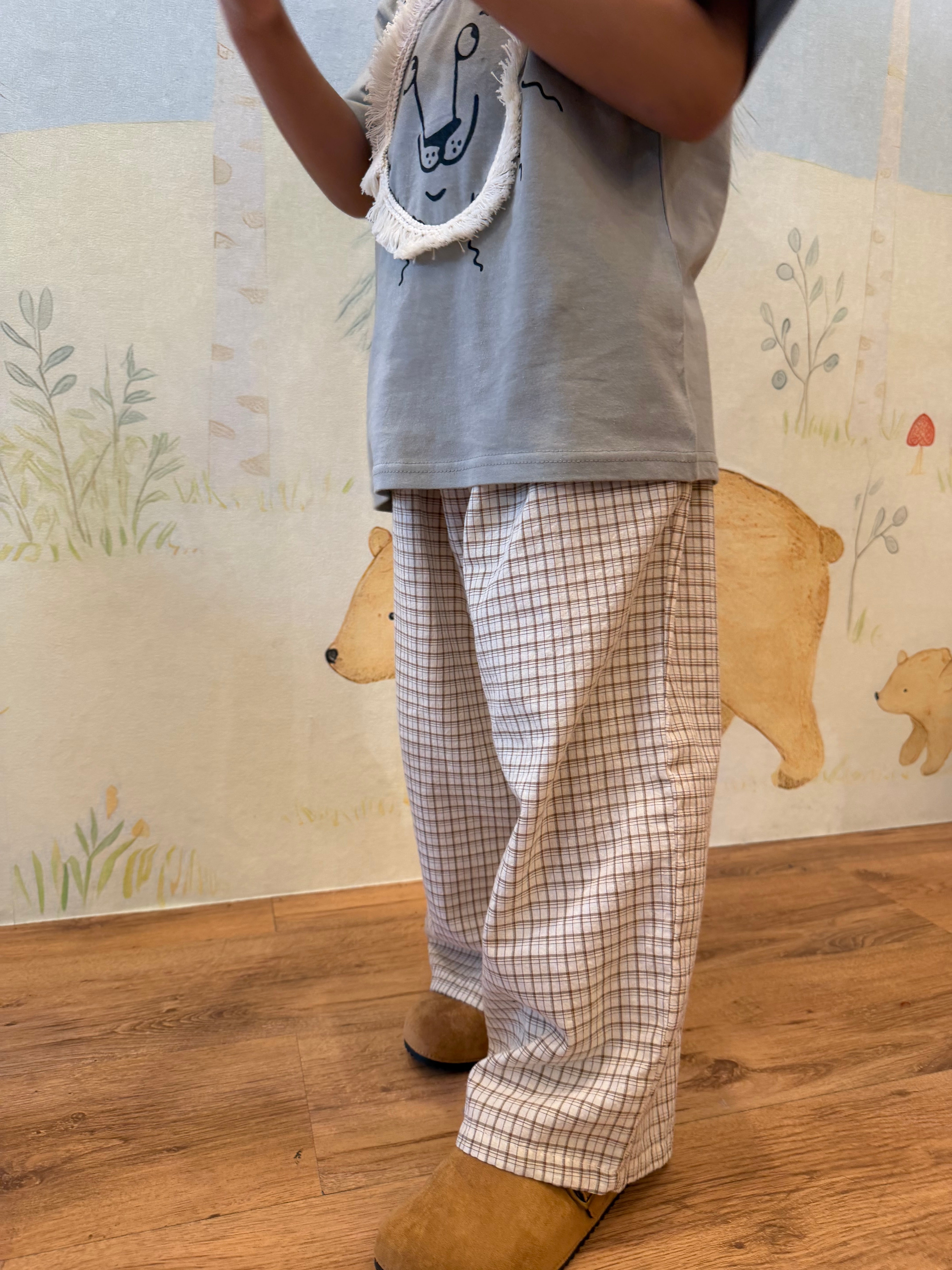 PANTALONE QUADRETTI 687