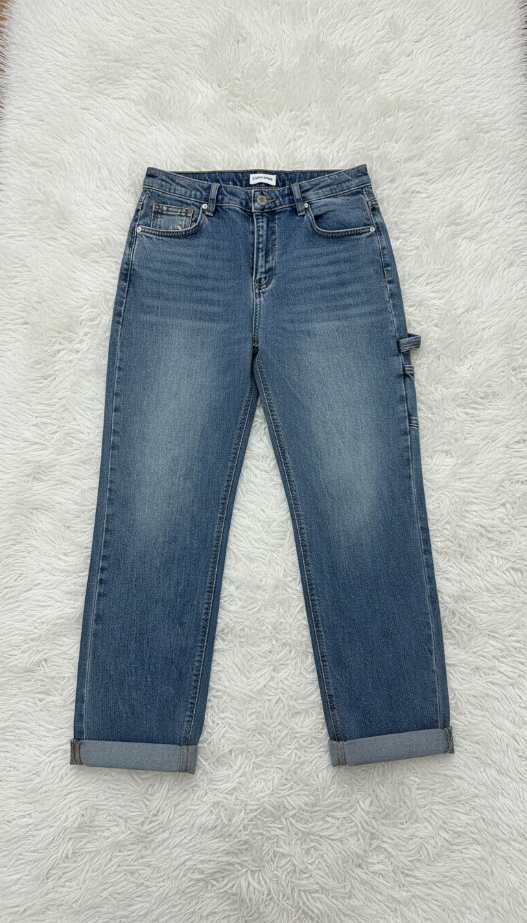 JEANS LACCETTO DUE COLORI