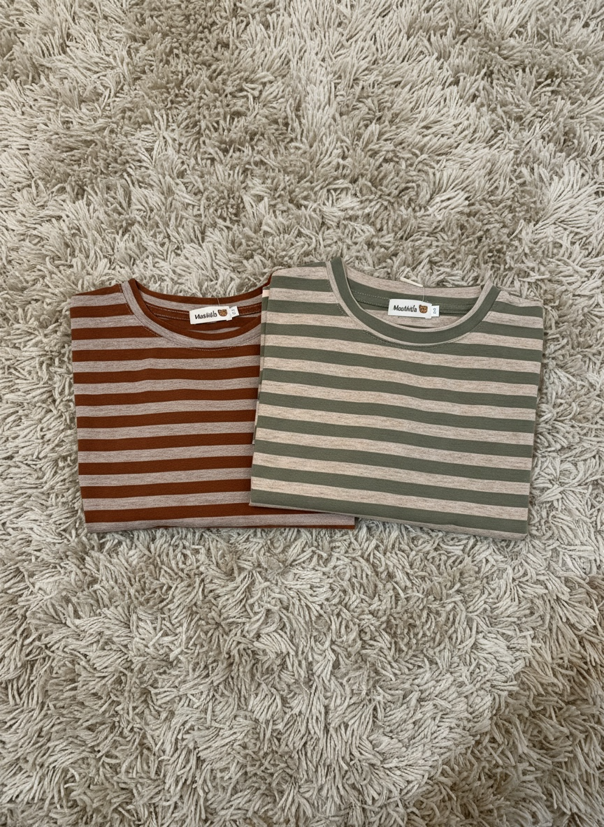 T-SHIRT RIGHE 6778 1-7 ANNI