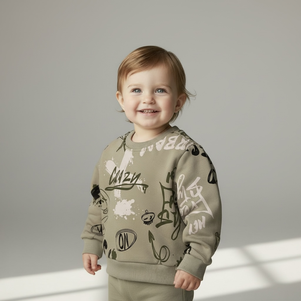 FELPA CRAZY ND7985 6-36 MESI