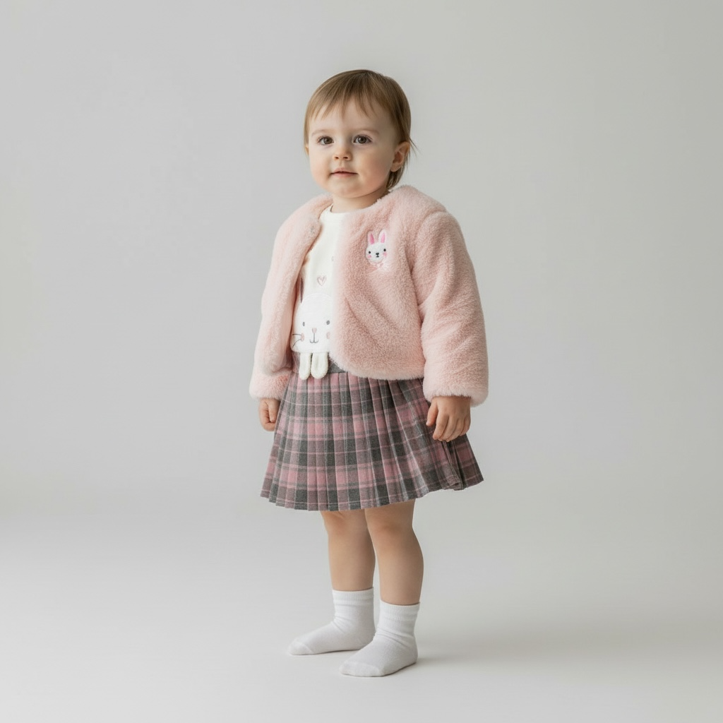 ABITINO CON PELLICCIA RS535 3-18 MESI