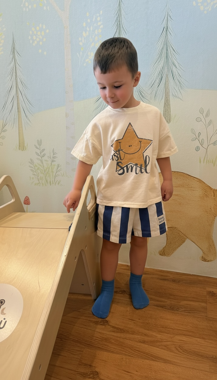 PANTALONCINO A RIGHE SSHORT