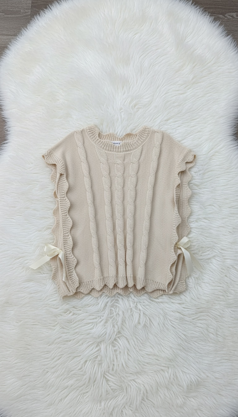 GILET FIOCCHETTI BEIGE