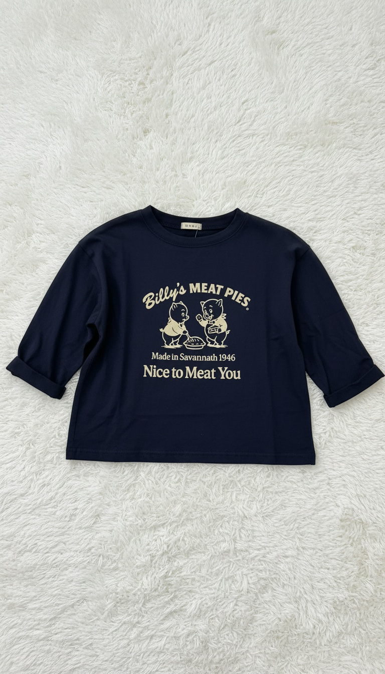 T-SHIRT BLU MAIALINI