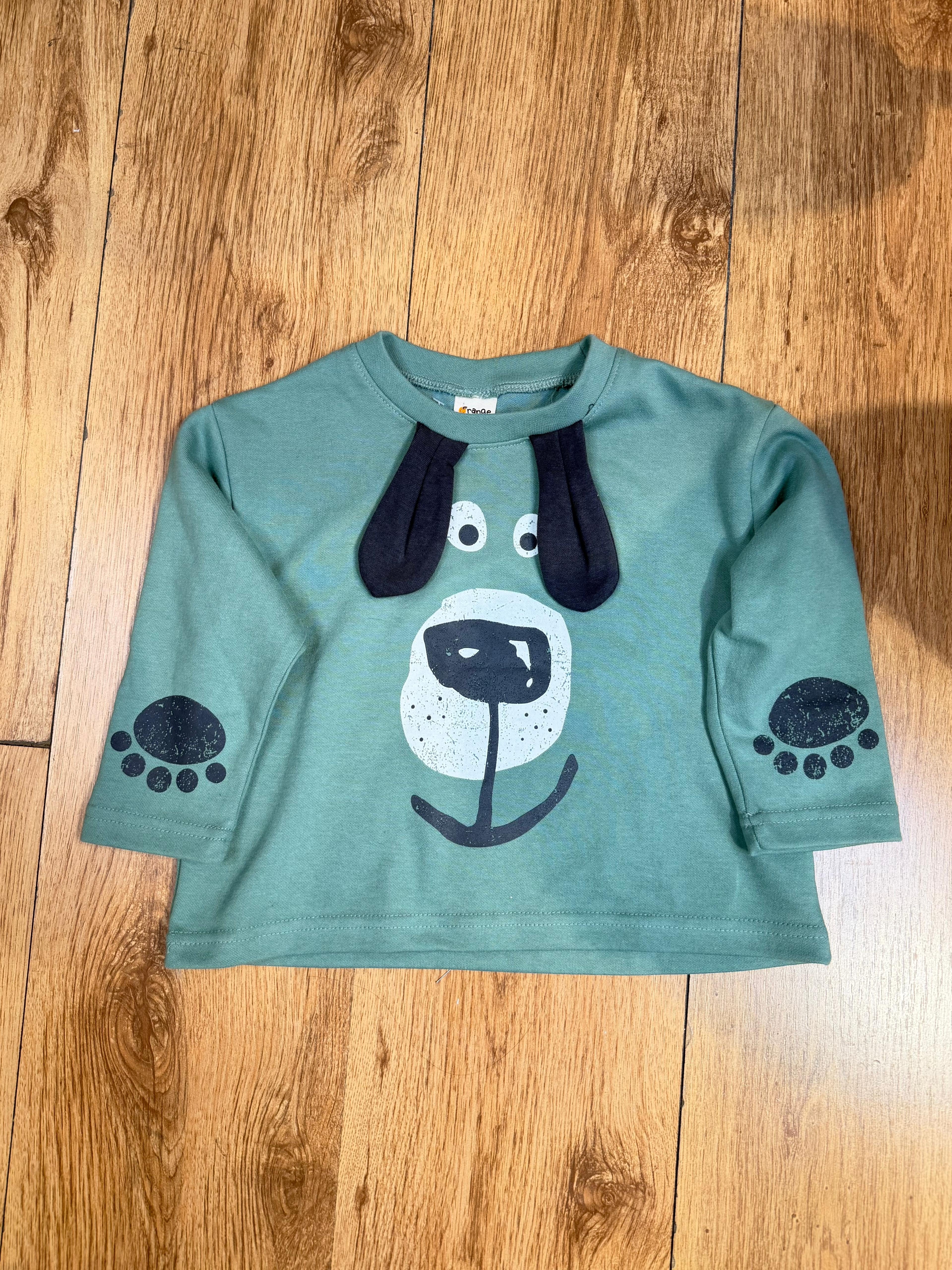 T-SHIRT CAGNOLINO ORECCHIE DOG657