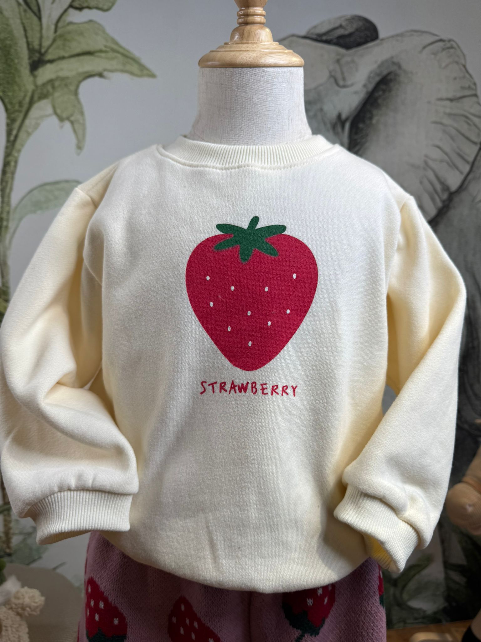 FELPA FRAGOLA PANNA 87YTG