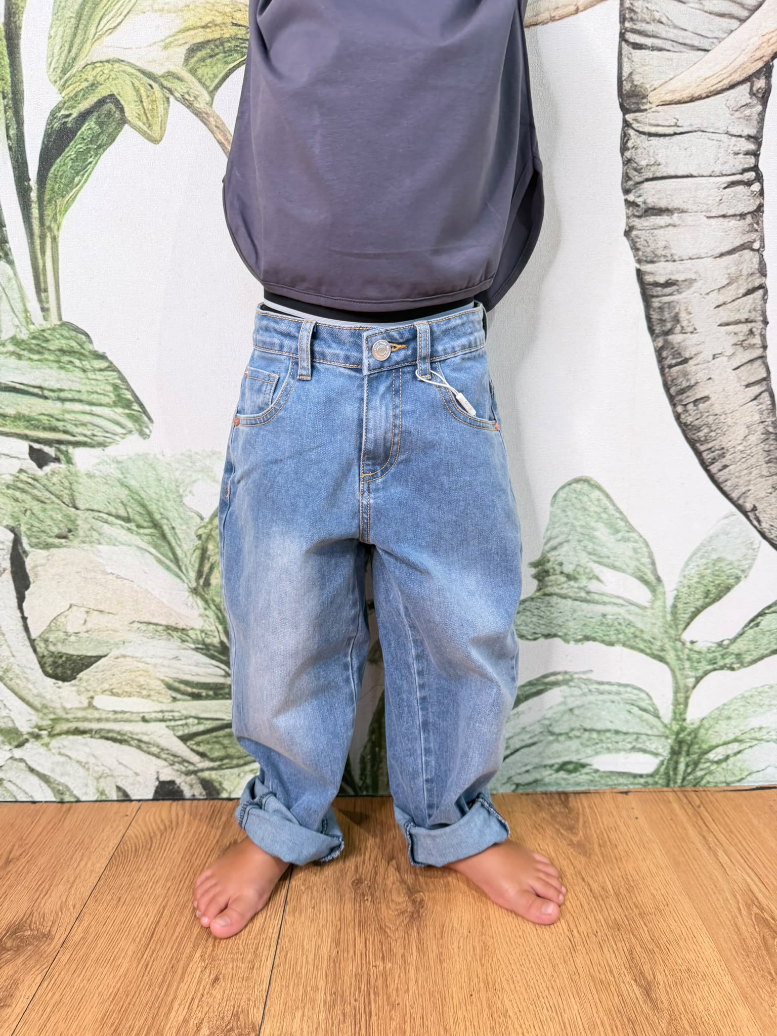 JEANS BALLOON YX9058 NEW