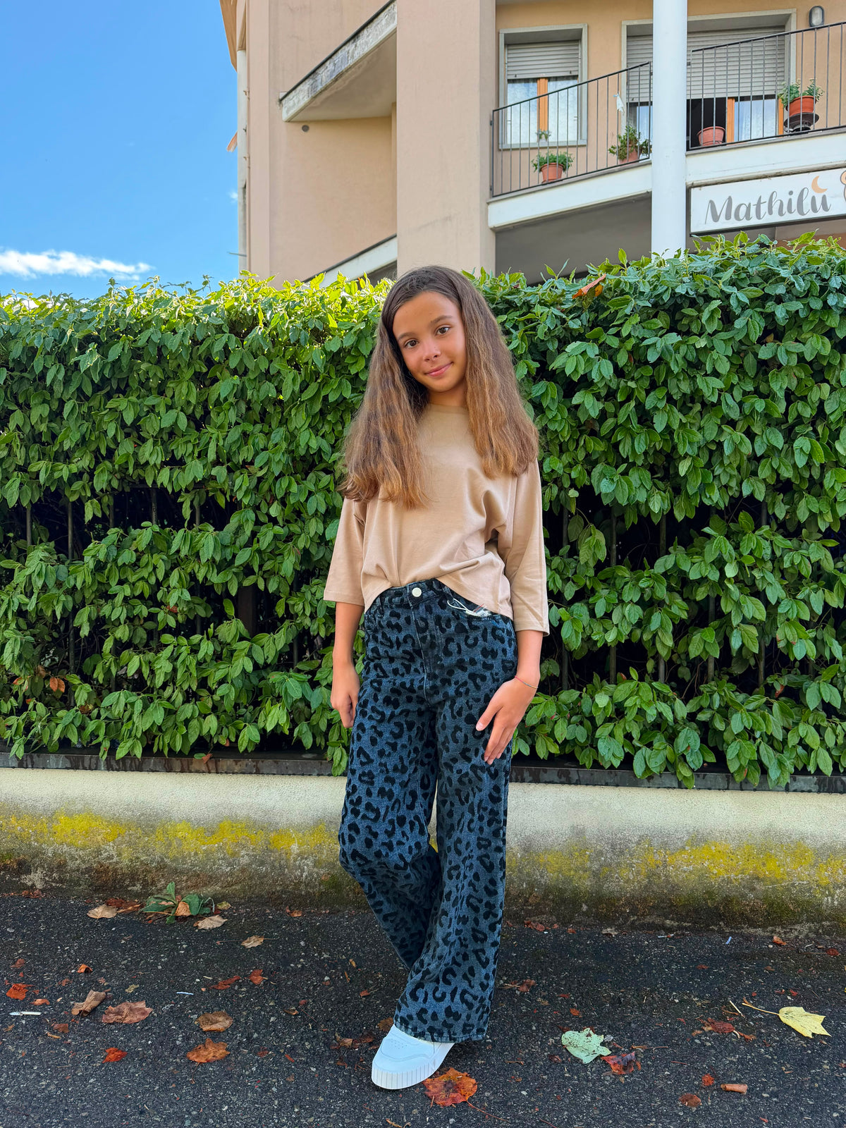 JEANS LEOPARDATO 7284 NEW