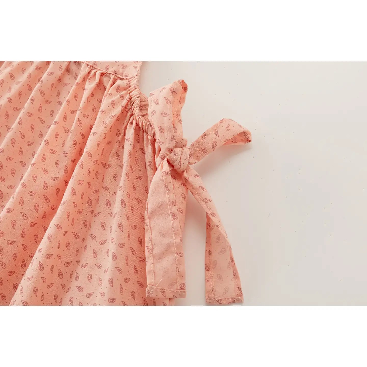 ABITO A BRETELLE ROSA CORALLO