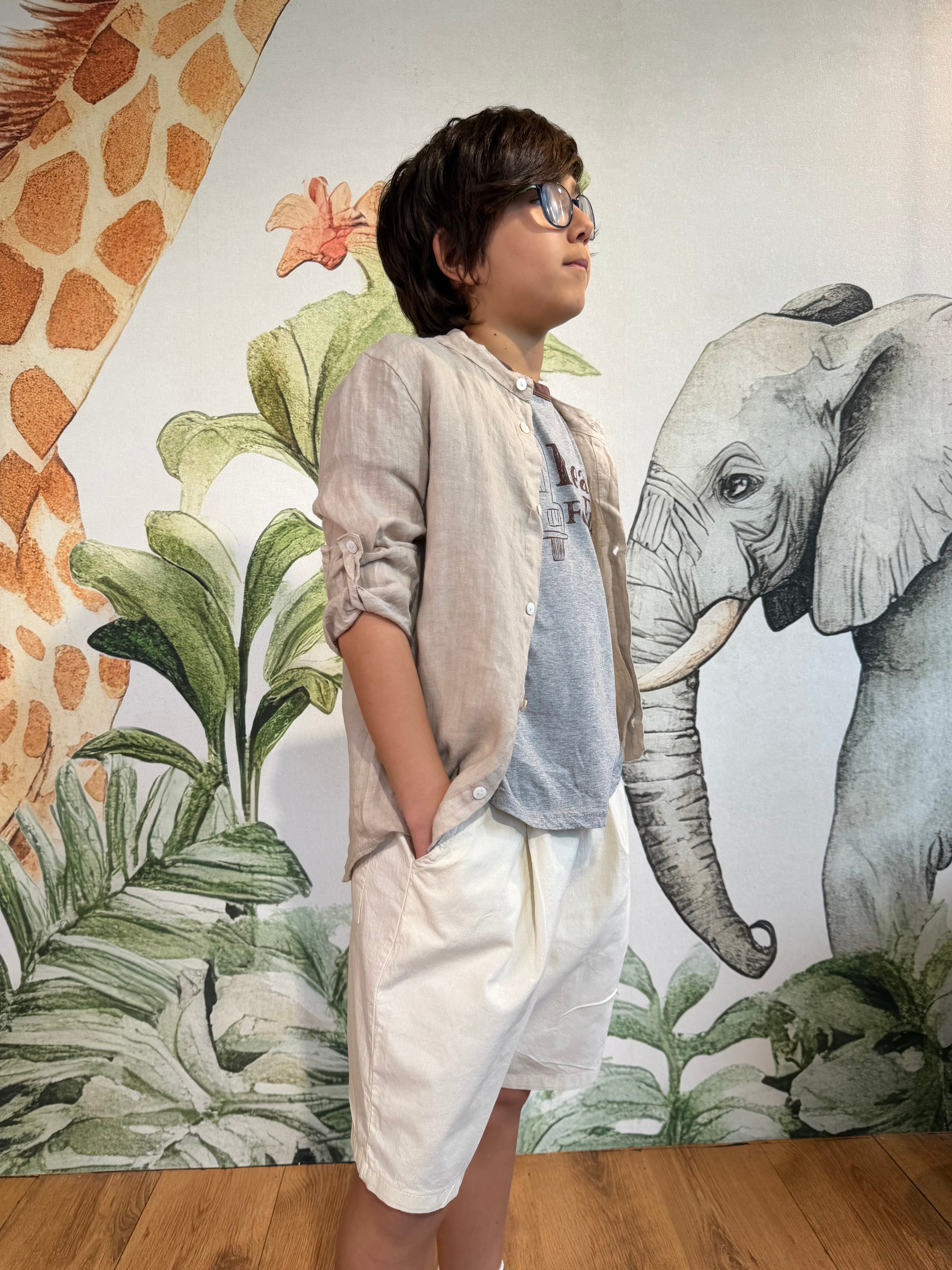 SHORTS BEIGE