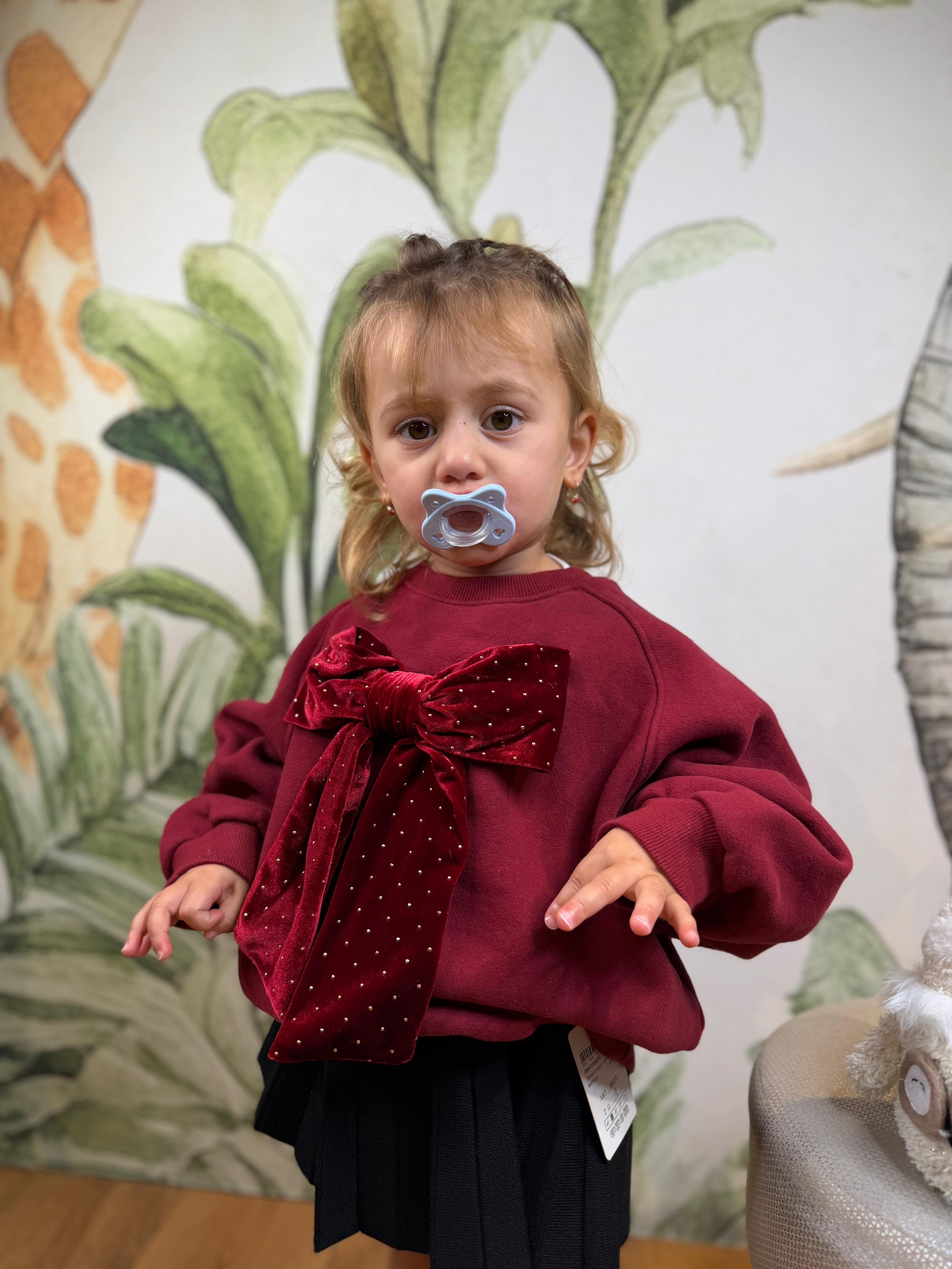 FELPA BORDEAUX FIO9893