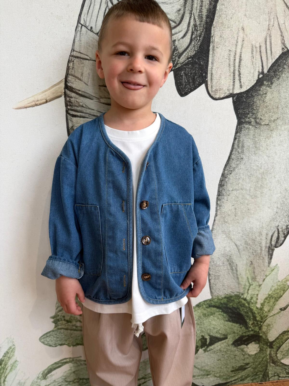 GIACCHINA DI JEANS LAVAGGIO SCURO