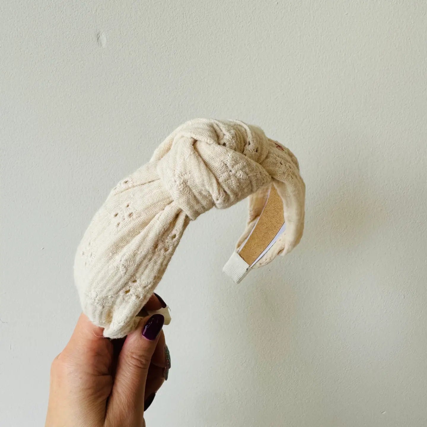 CERCHIETTO PER CAPELLI CON NODO