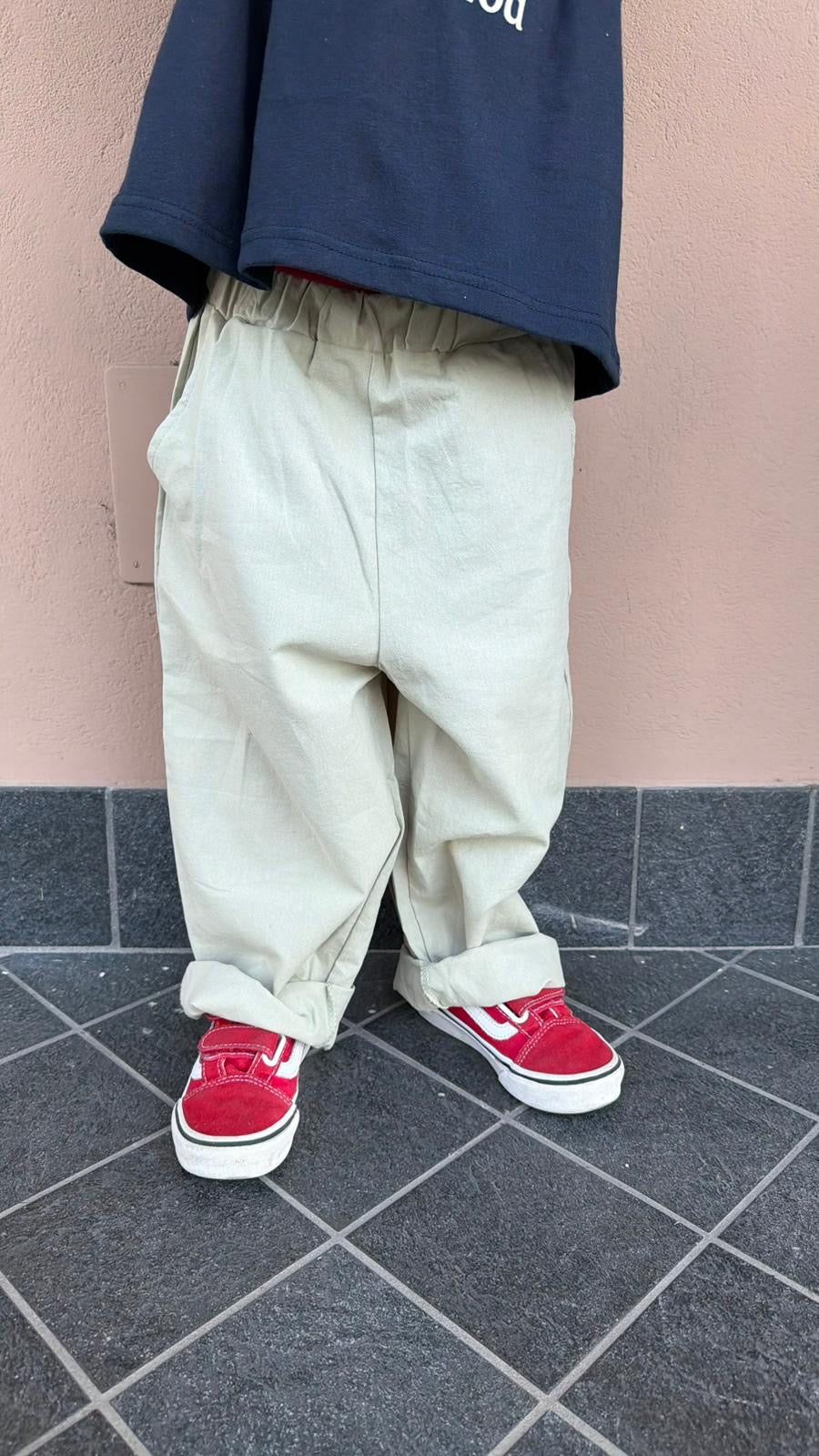 PANTALONE DUE COLORI