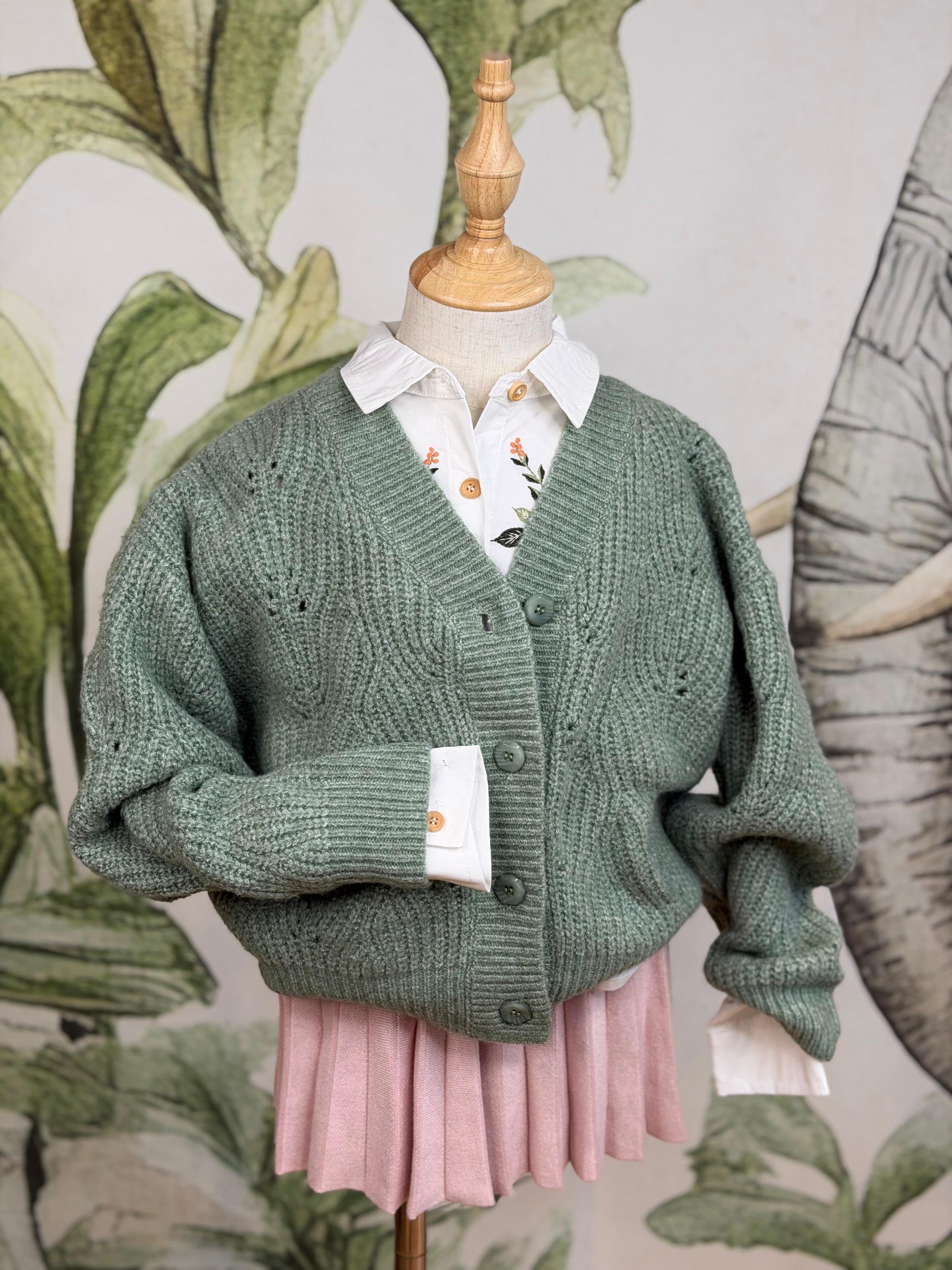 CARDIGAN TRAFORATO XH8235
