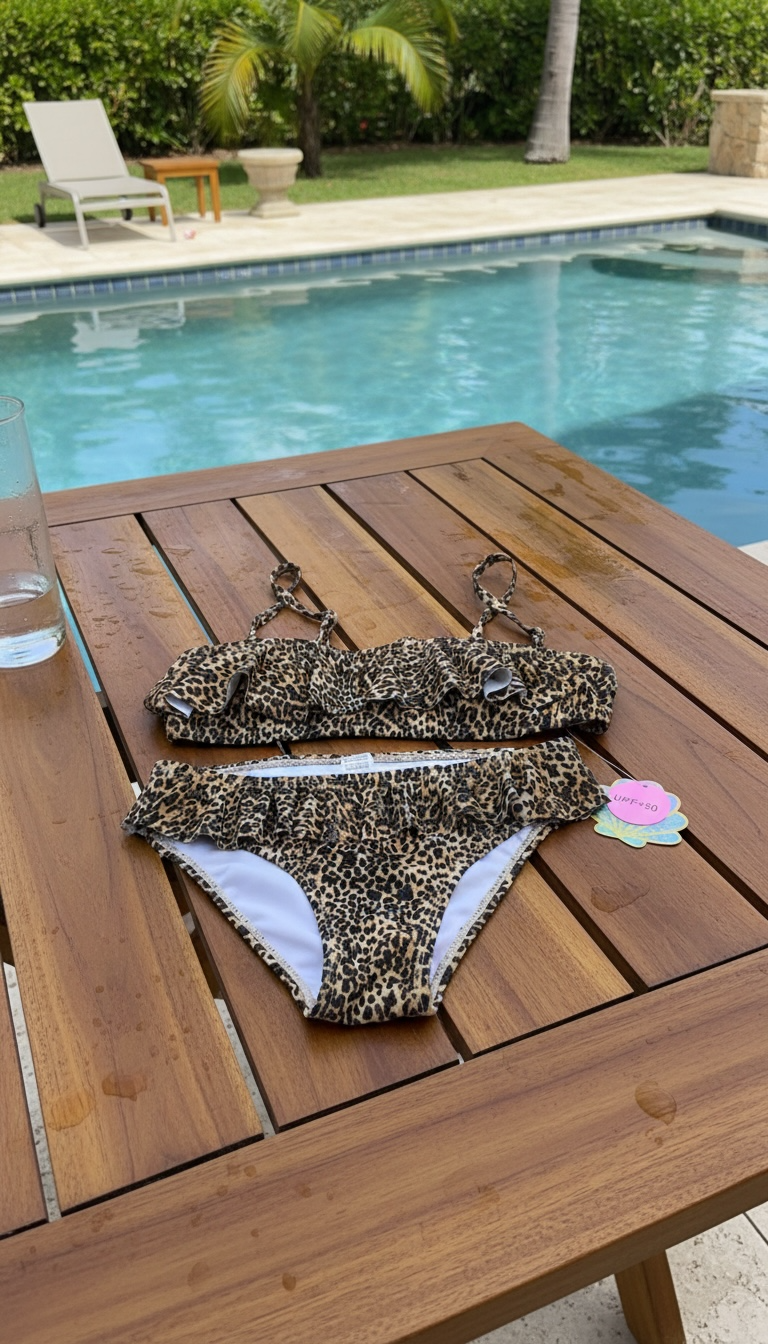 BIKINI SLIP E TOP FRU FRU MACULATO