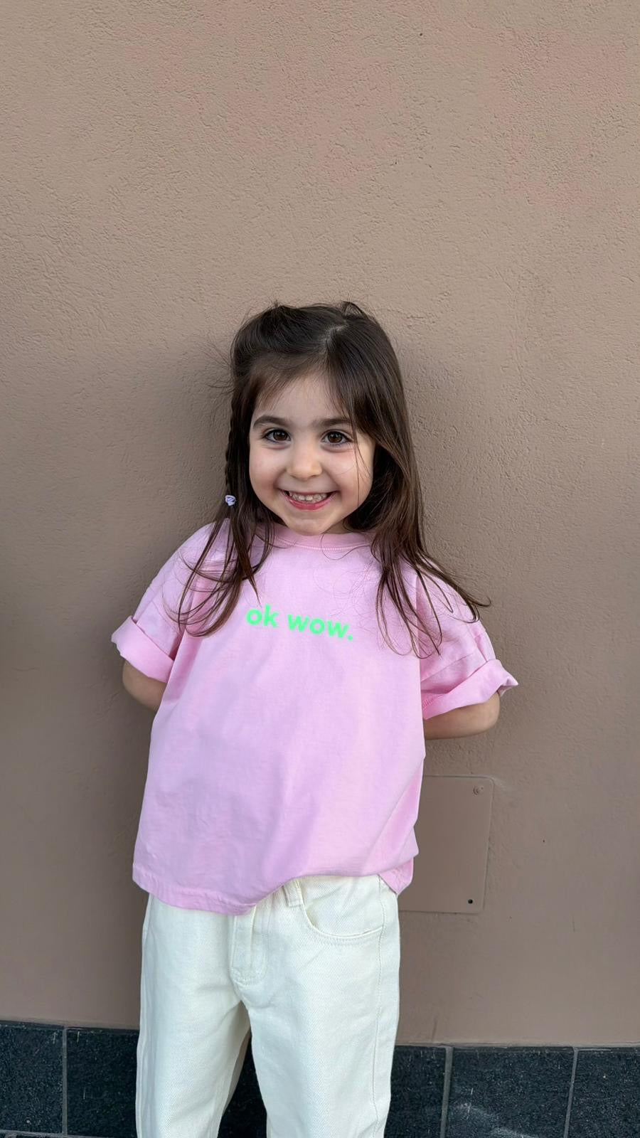 T-SHIRT "OK WOW"