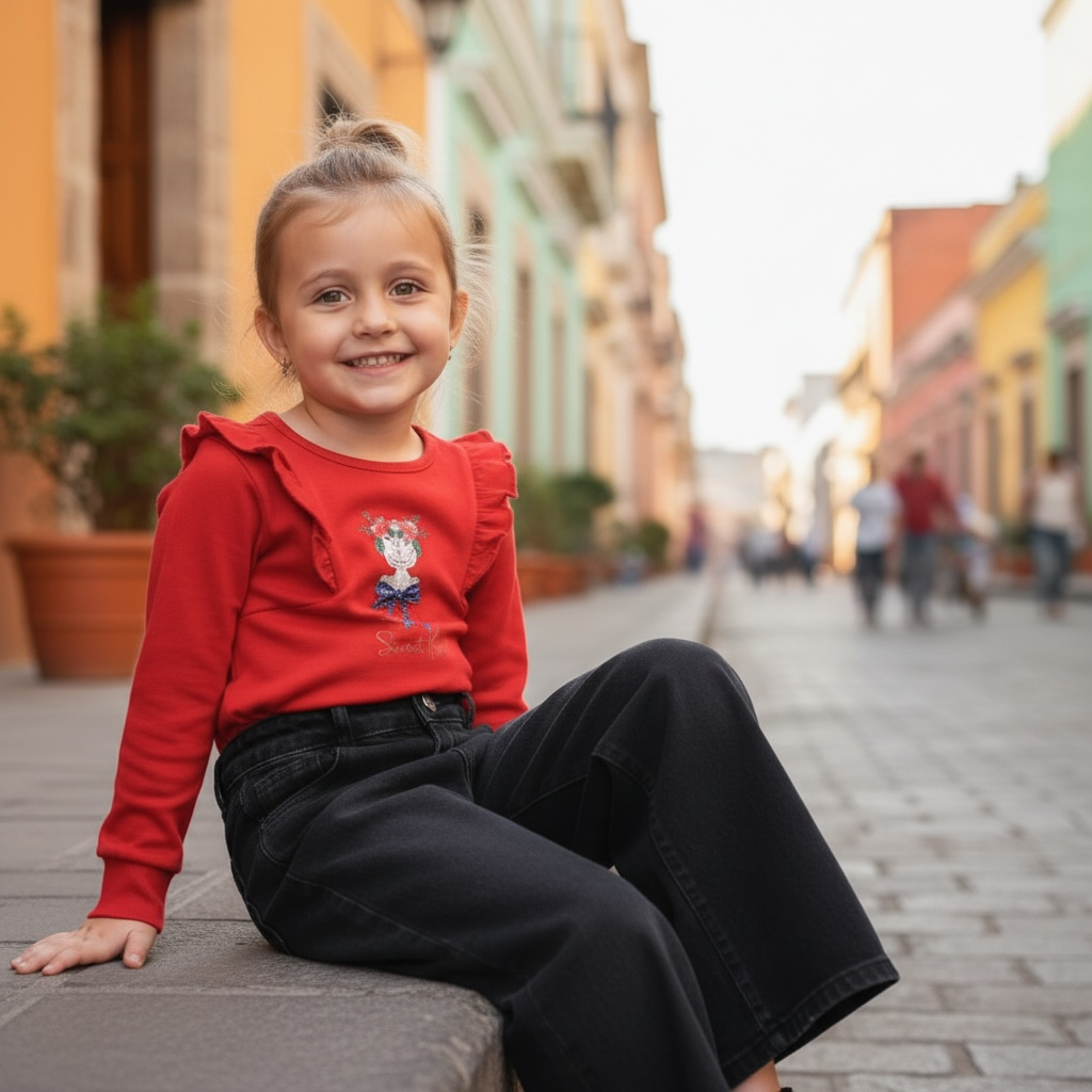 MAGLIA BIMBA FIOCCHETTO ND0844 6-36 MESI