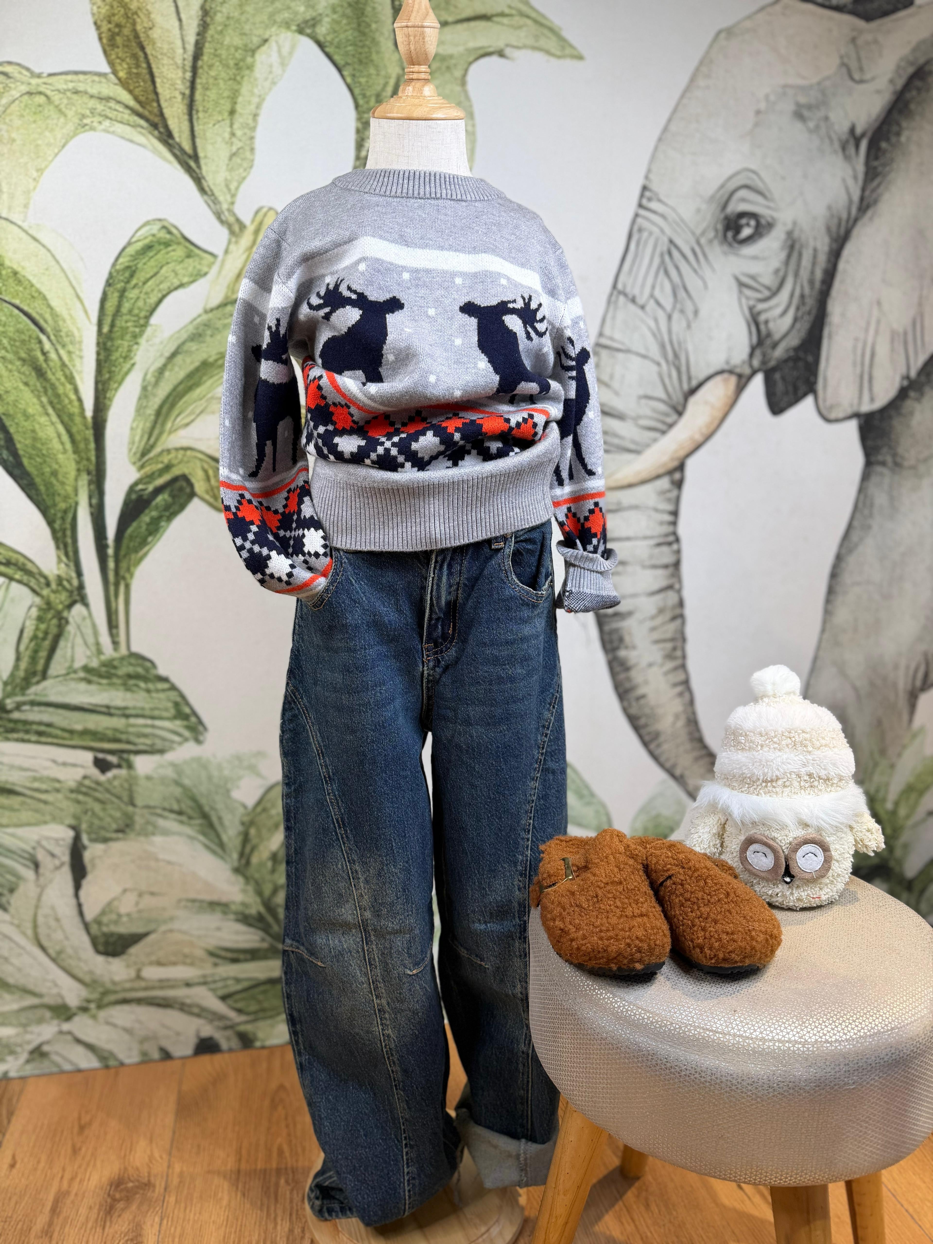 JEANS BAGGY LAVAGGIO SCURO Z34