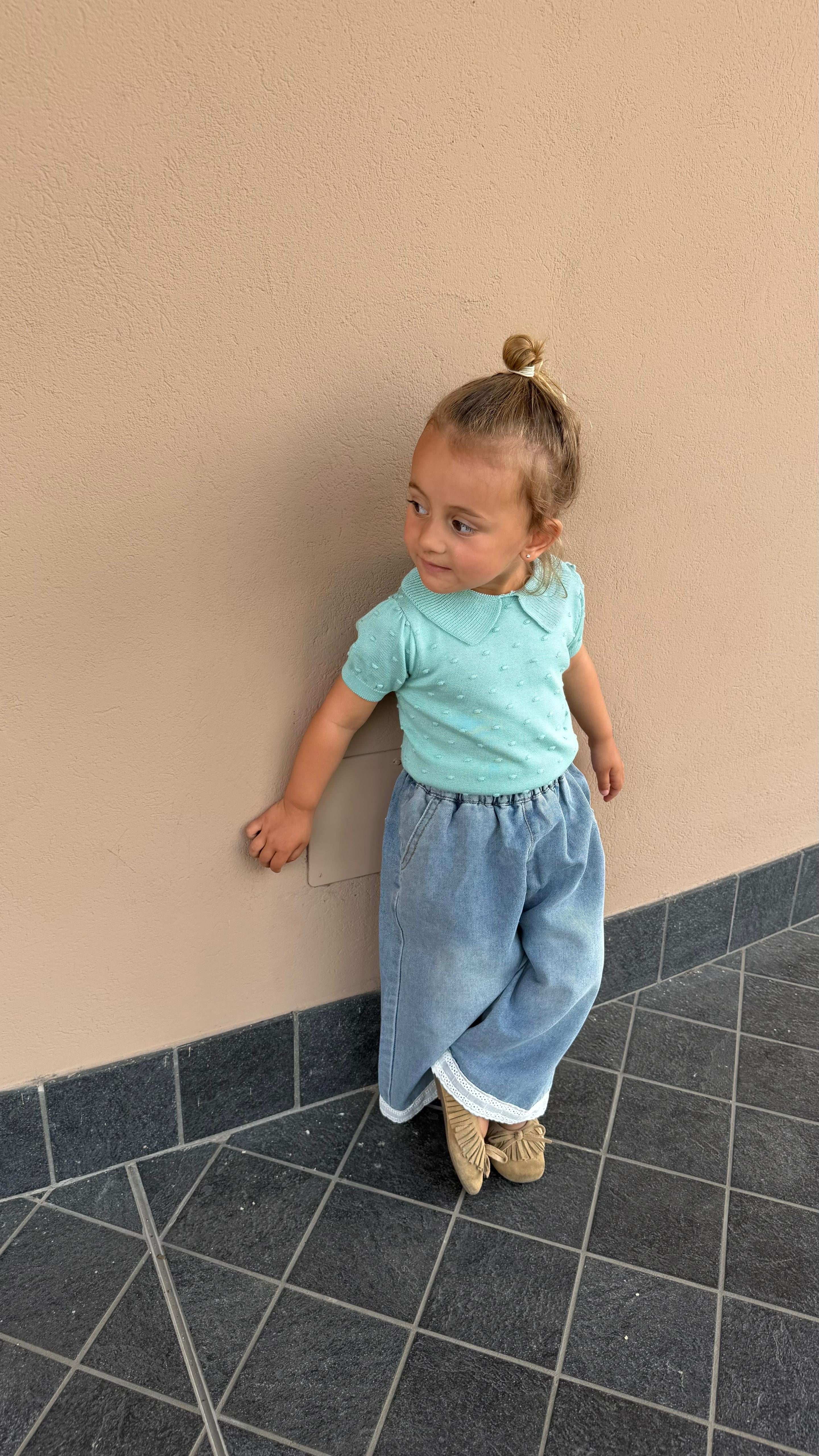 JEANS CON IL PIZZO