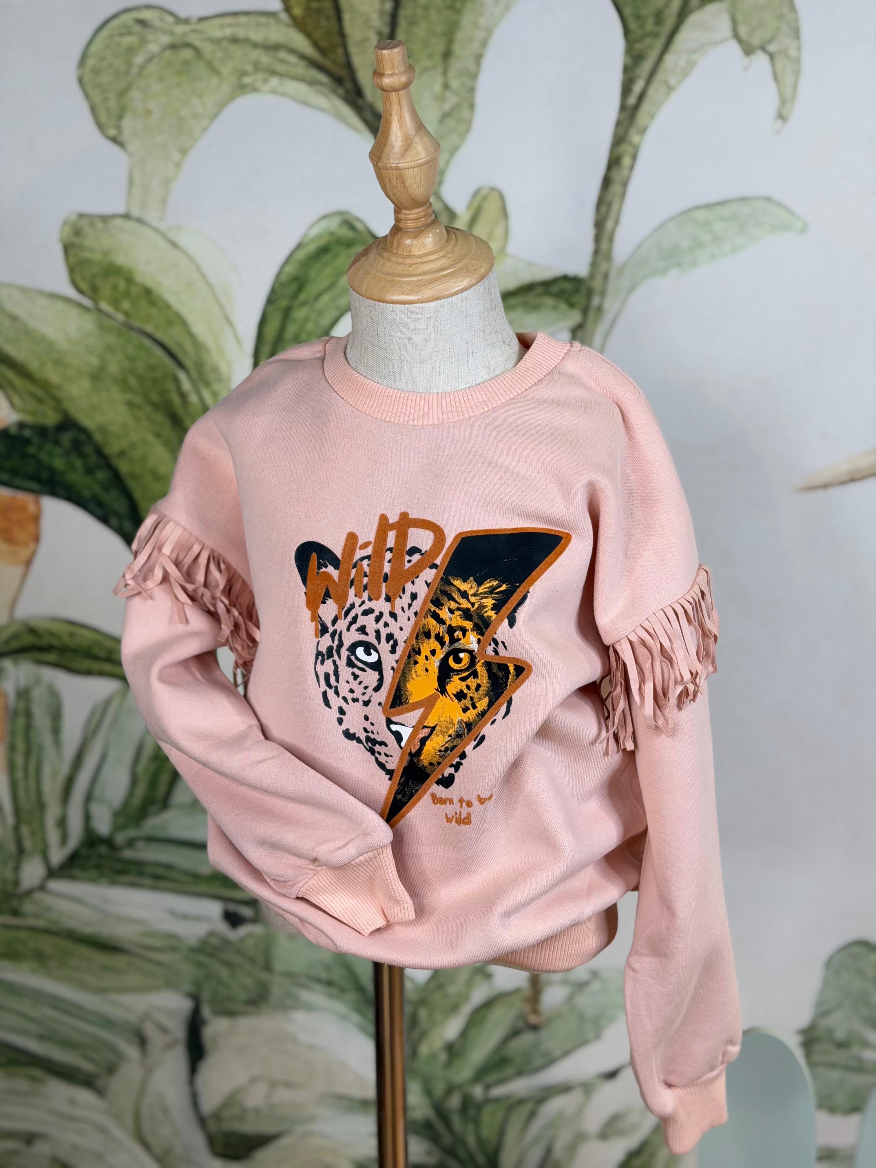 FELPA TIGRE FRANGE ND5809