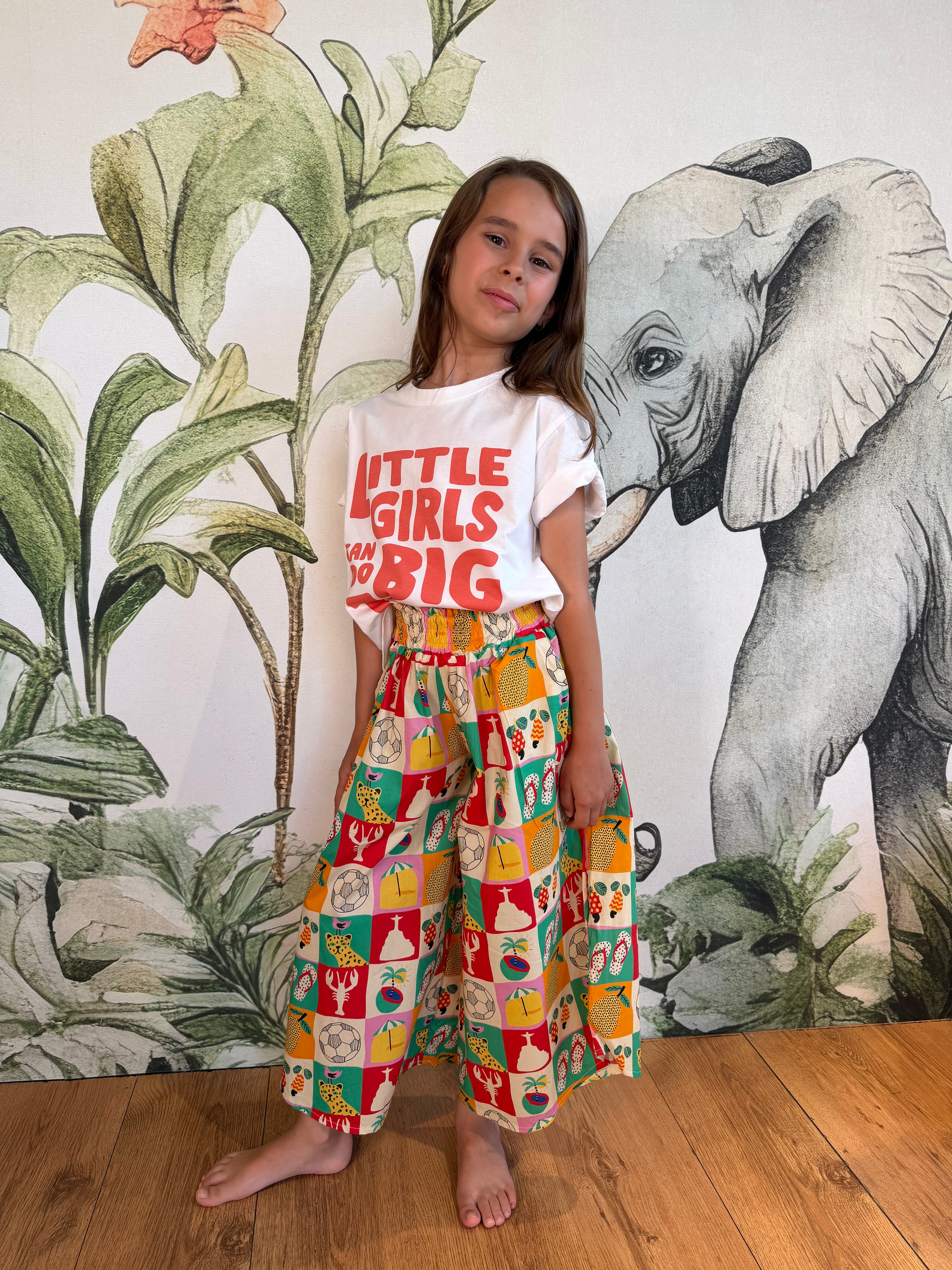 PANTALONE FANTASIA GAMBA LARGA
