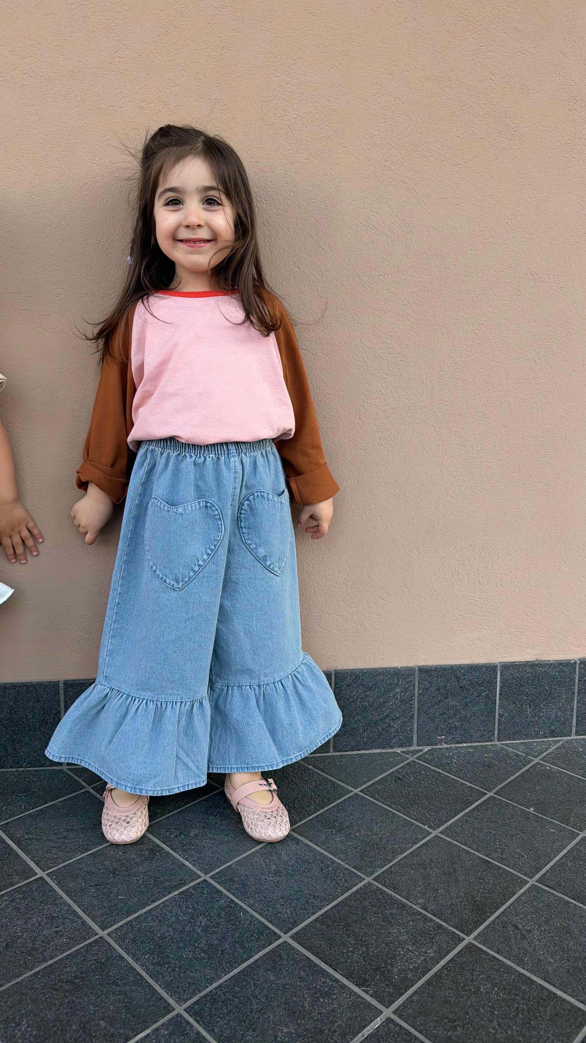 JEANS BIMBA FRU FRU