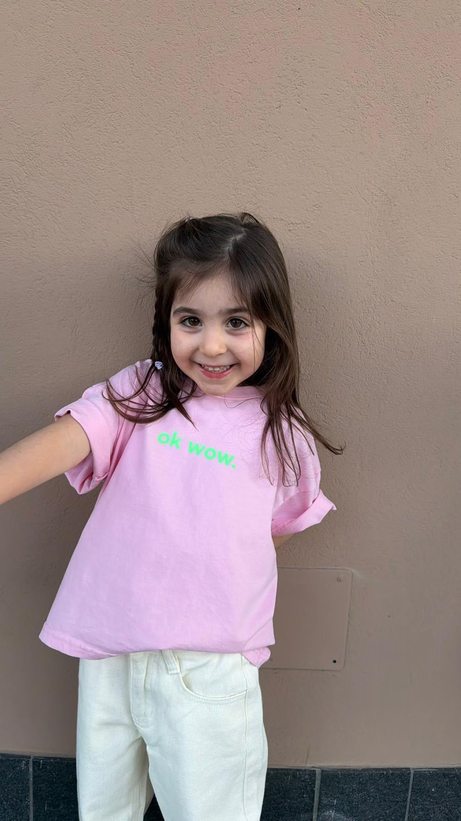 T-SHIRT "OK WOW"