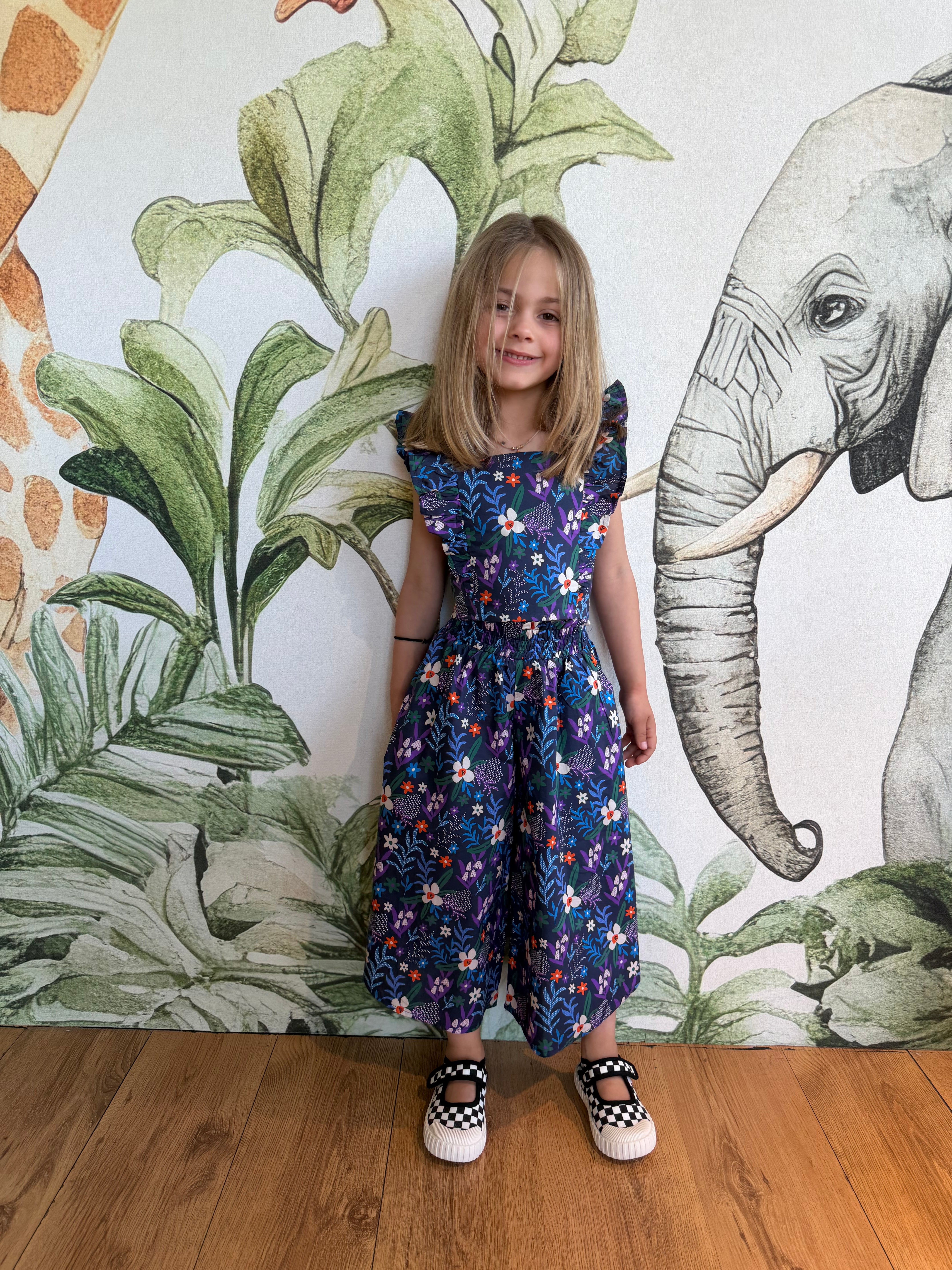 PANTALONE BLU FANTASIA