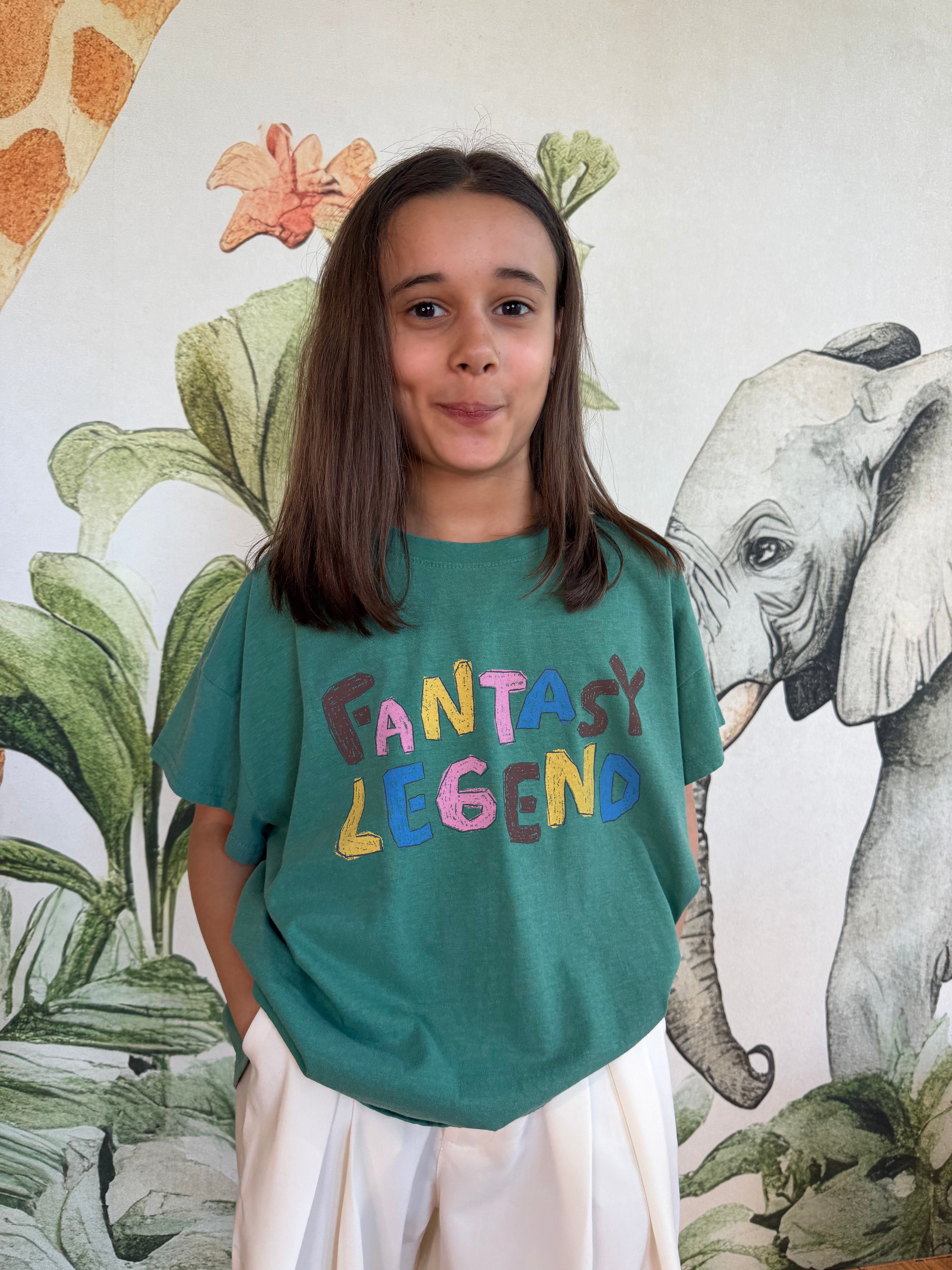 T-SHIRT LEGEND FANTASY VERDE