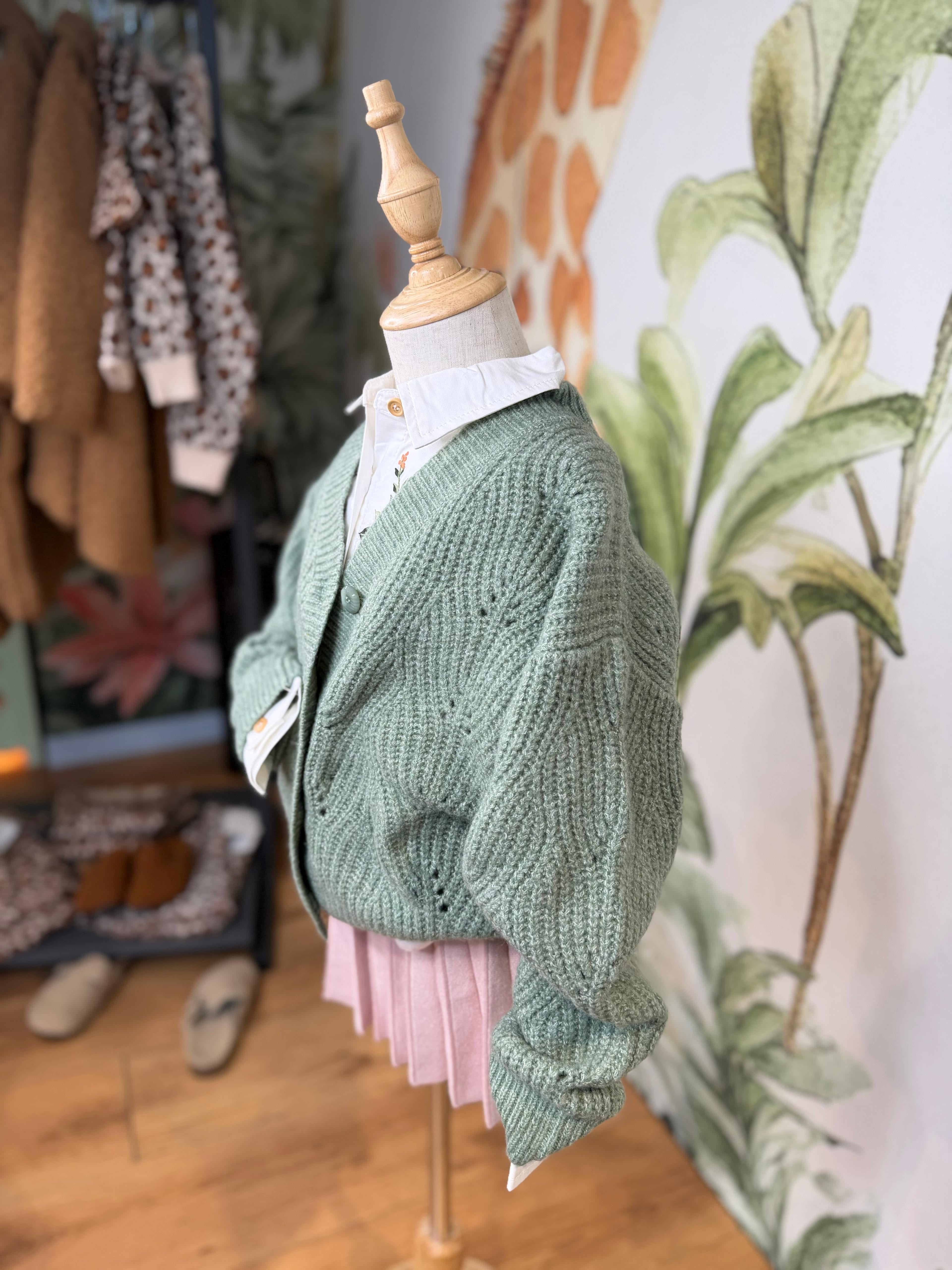 CARDIGAN TRAFORATO XH8235