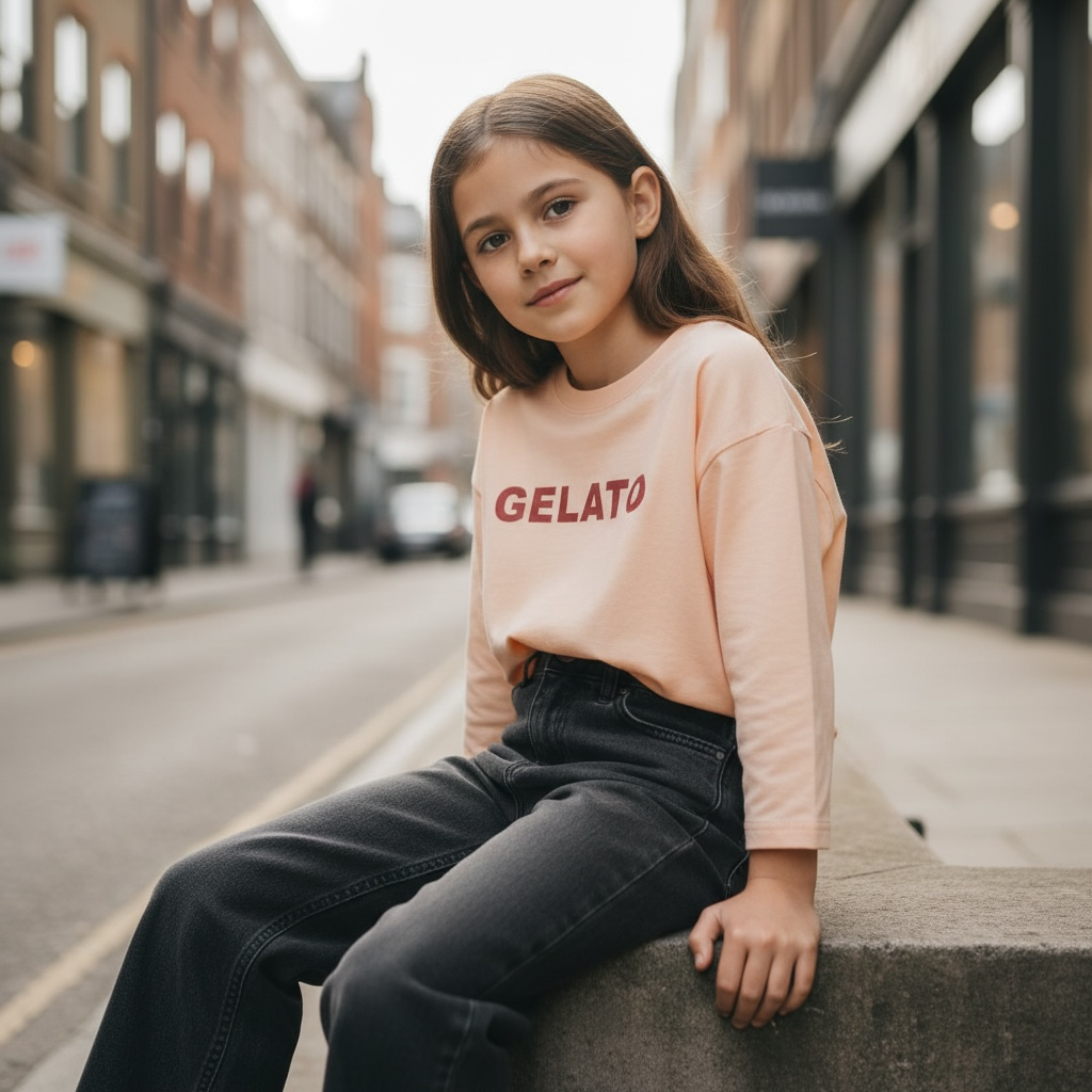 T-SHIRT GELATO 6756FGU 2-10 ANNI