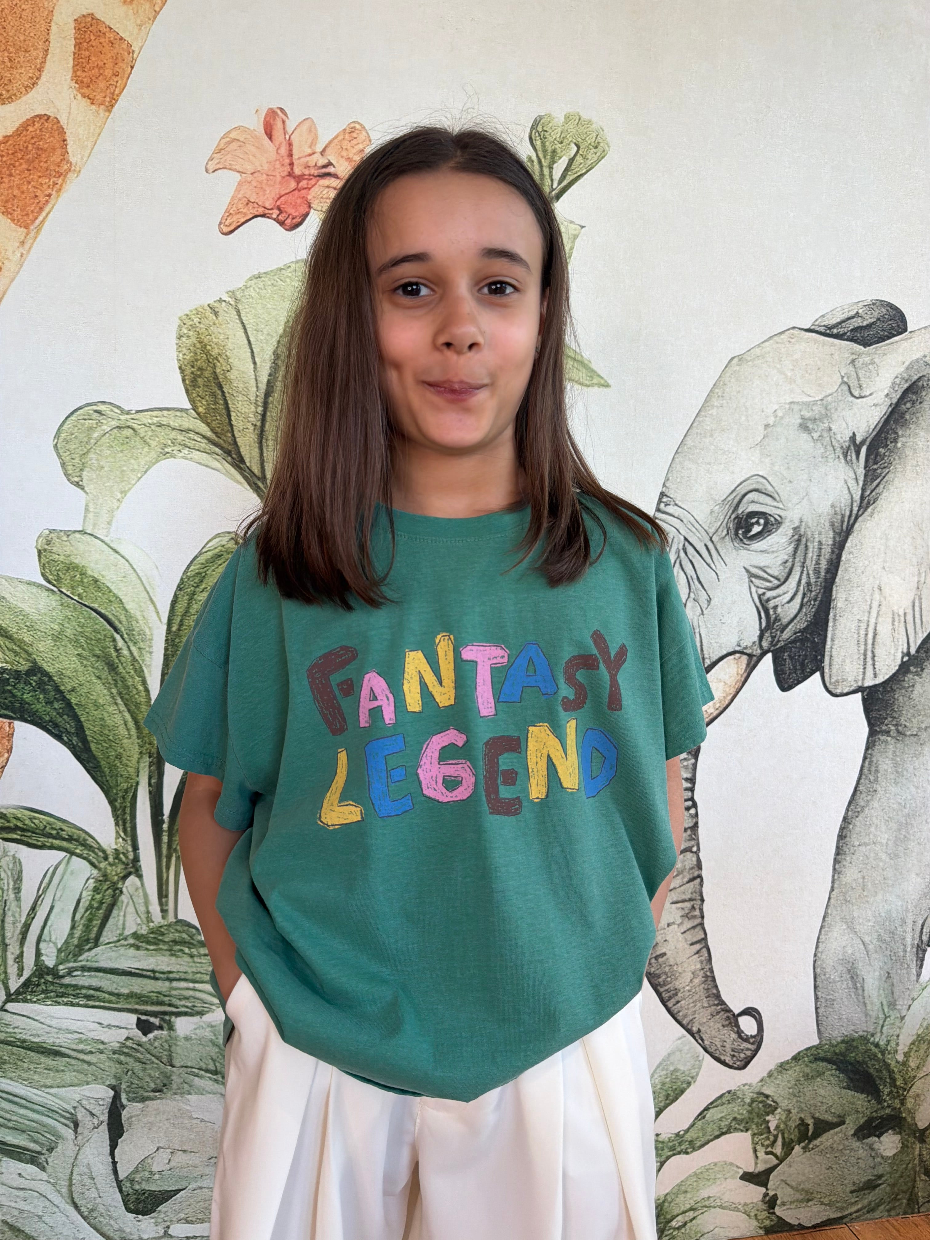 T-SHIRT LEGEND FANTASY VERDE