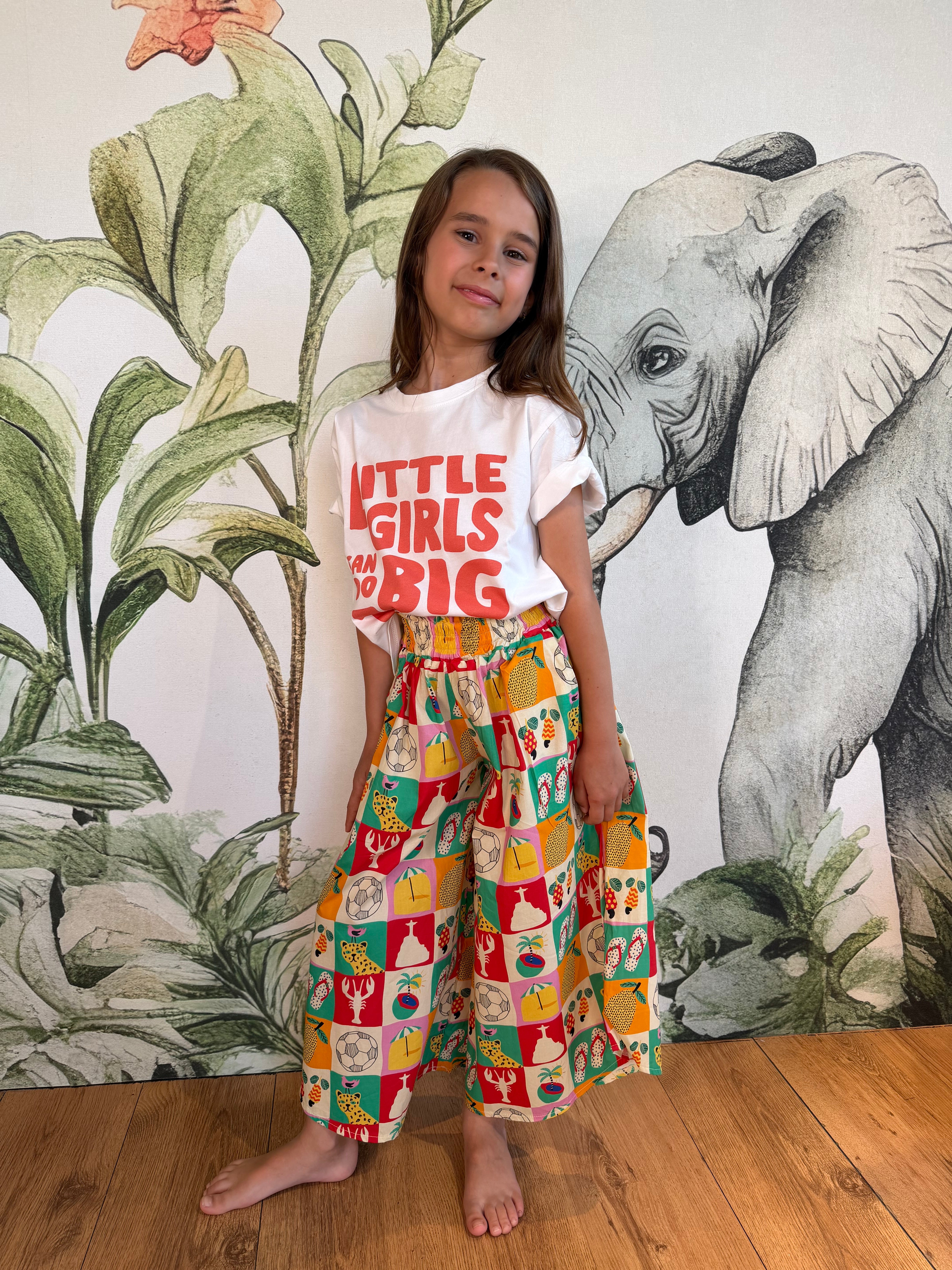 PANTALONE FANTASIA GAMBA LARGA