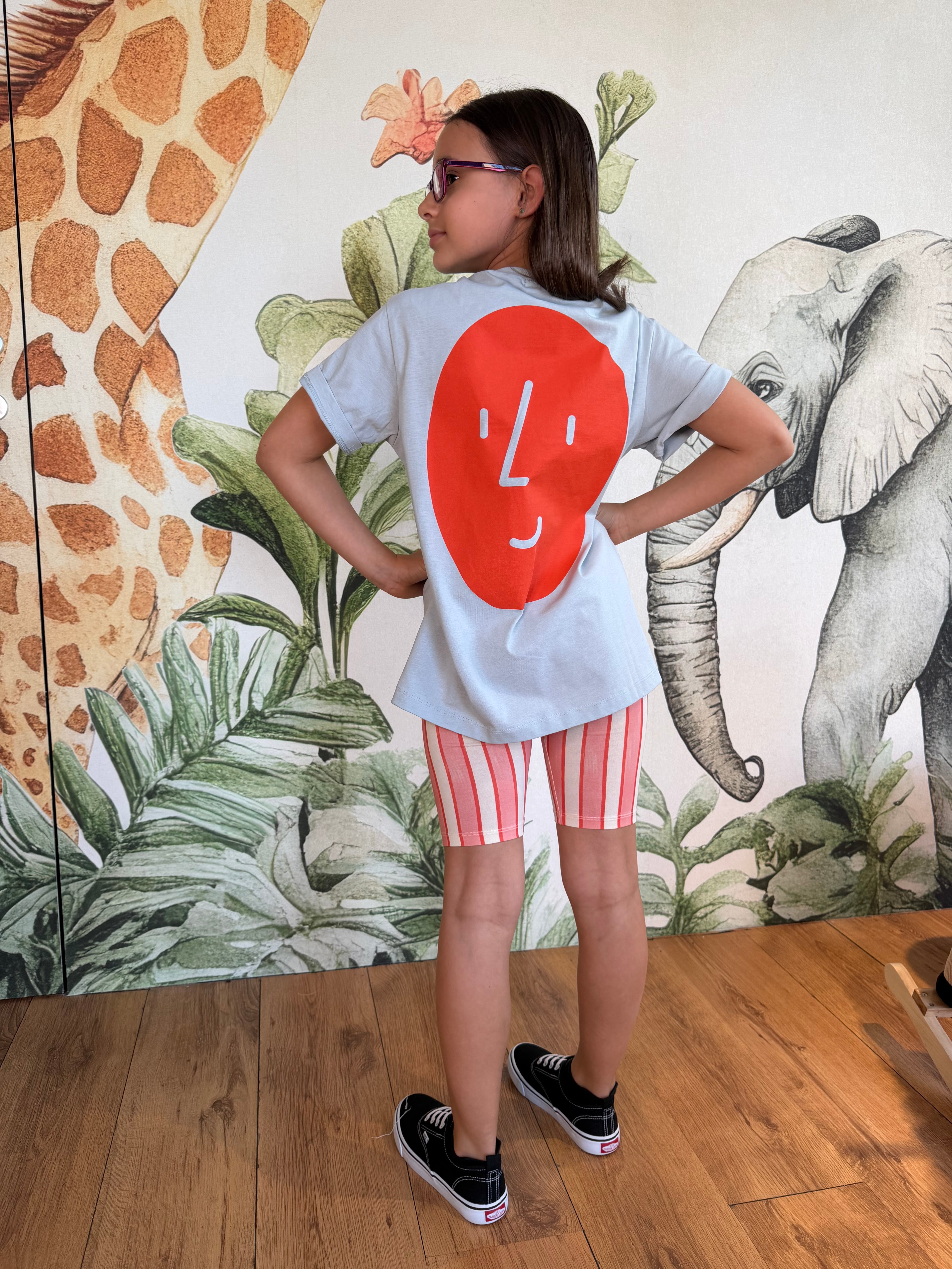 T-SHIRT AZZURRA PATATA