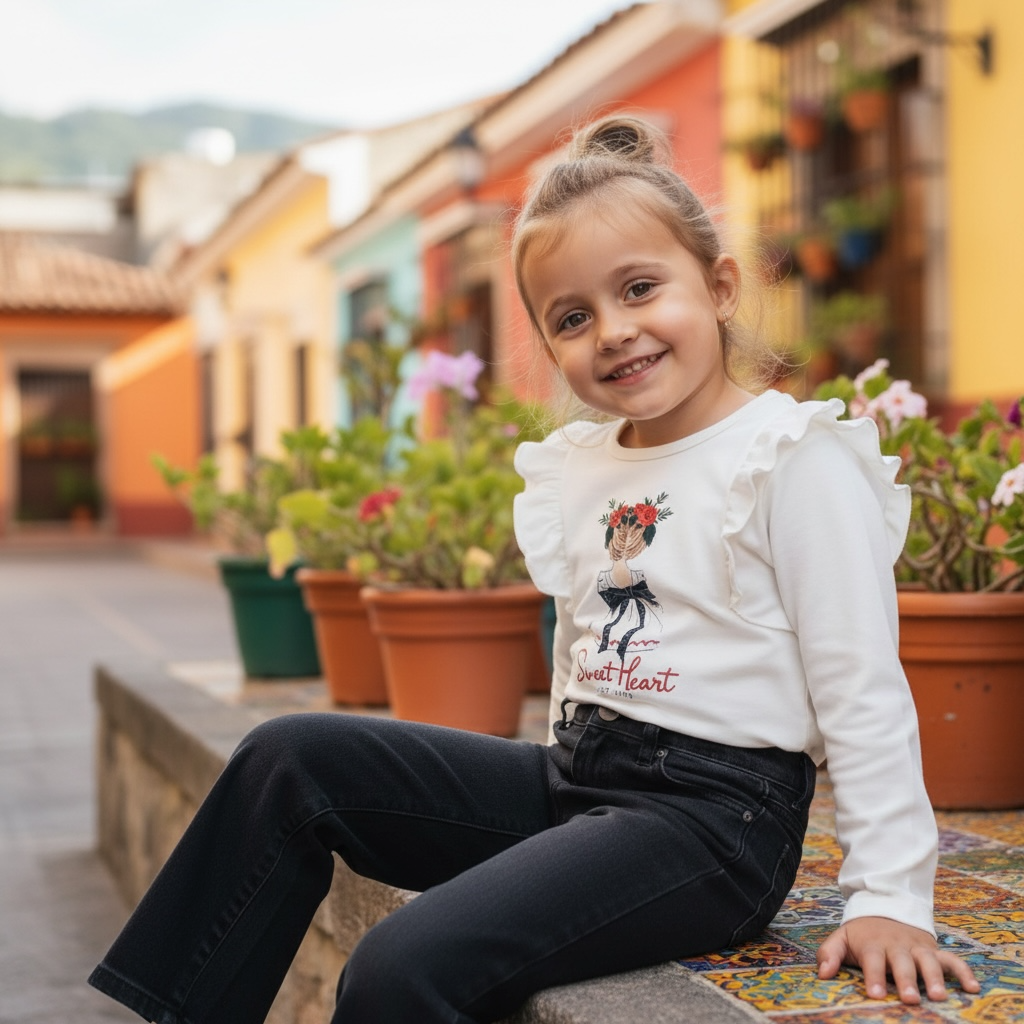 MAGLIA BIMBA FIOCCHETTO ND0844 6-36 MESI